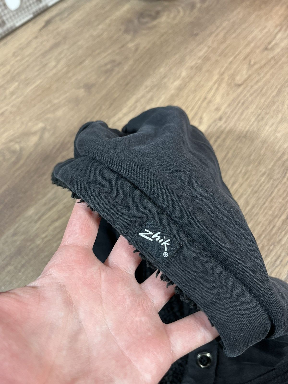 Band Tees Zhik Distressed 😫 Zip Hoodie Size US XL / EU 56 / 4 - 12 Thumbnail