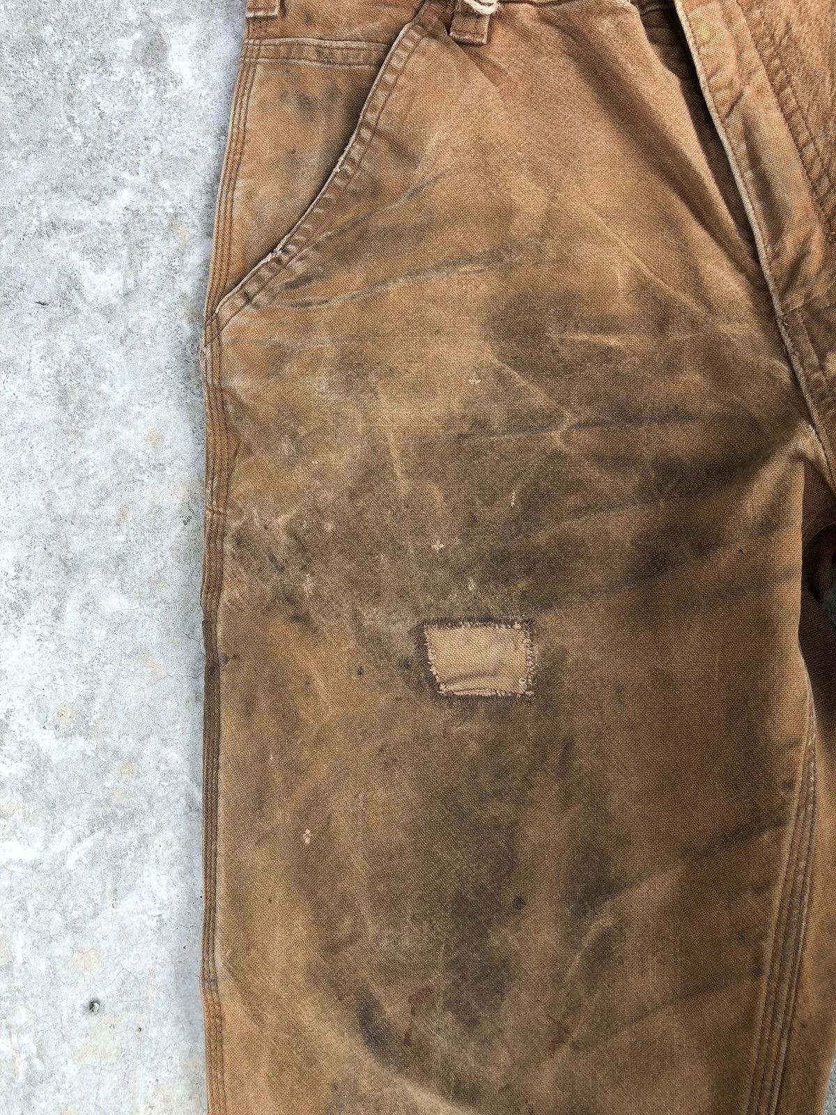 Carhartt Carharrt Distressed Jeans Carpenter Size US 32 / EU 48 - 16 Thumbnail