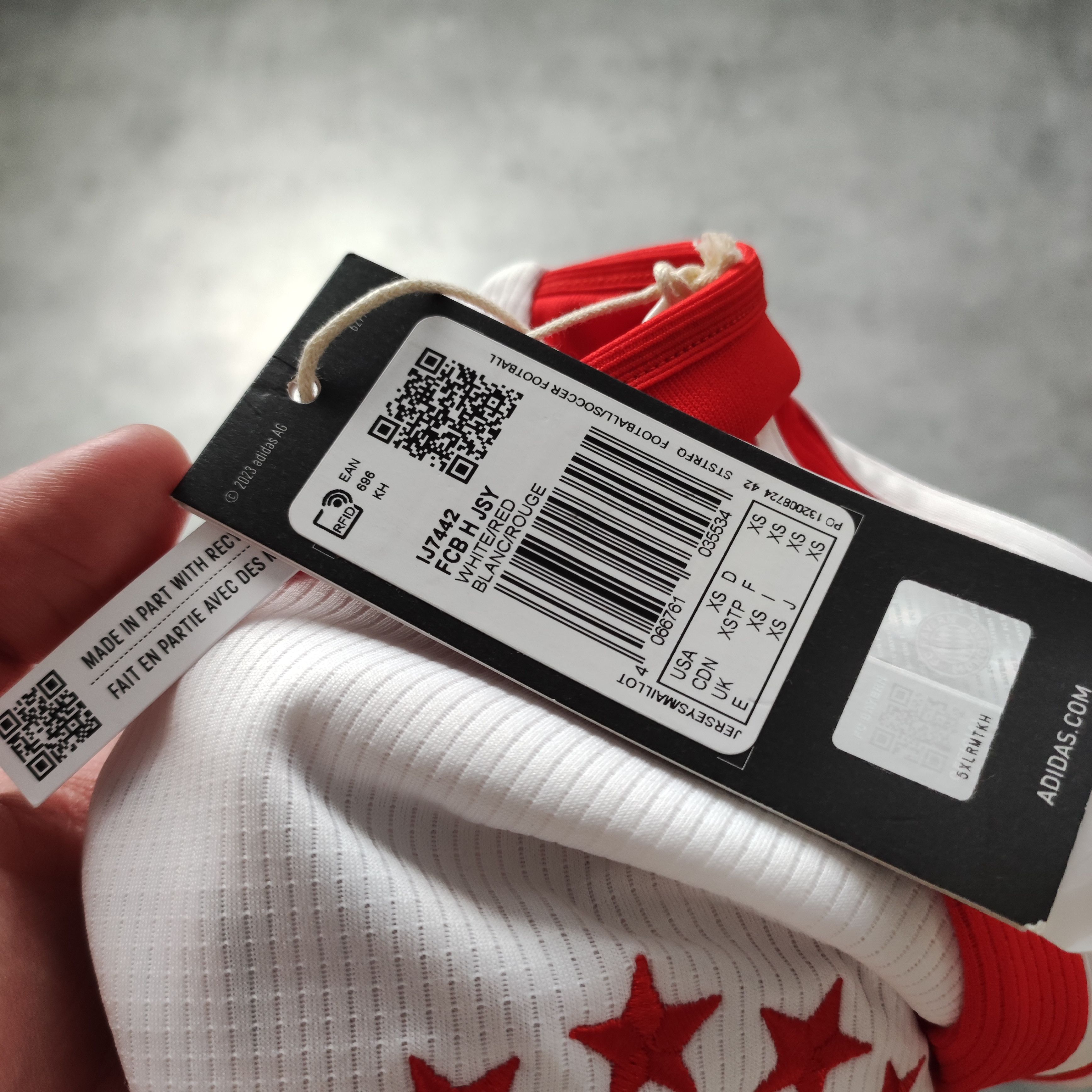 Adidas RARE 2023 Bayern Munich Home New Adidas Football Kit Size US XS / EU 42 / 0 - 7 Thumbnail