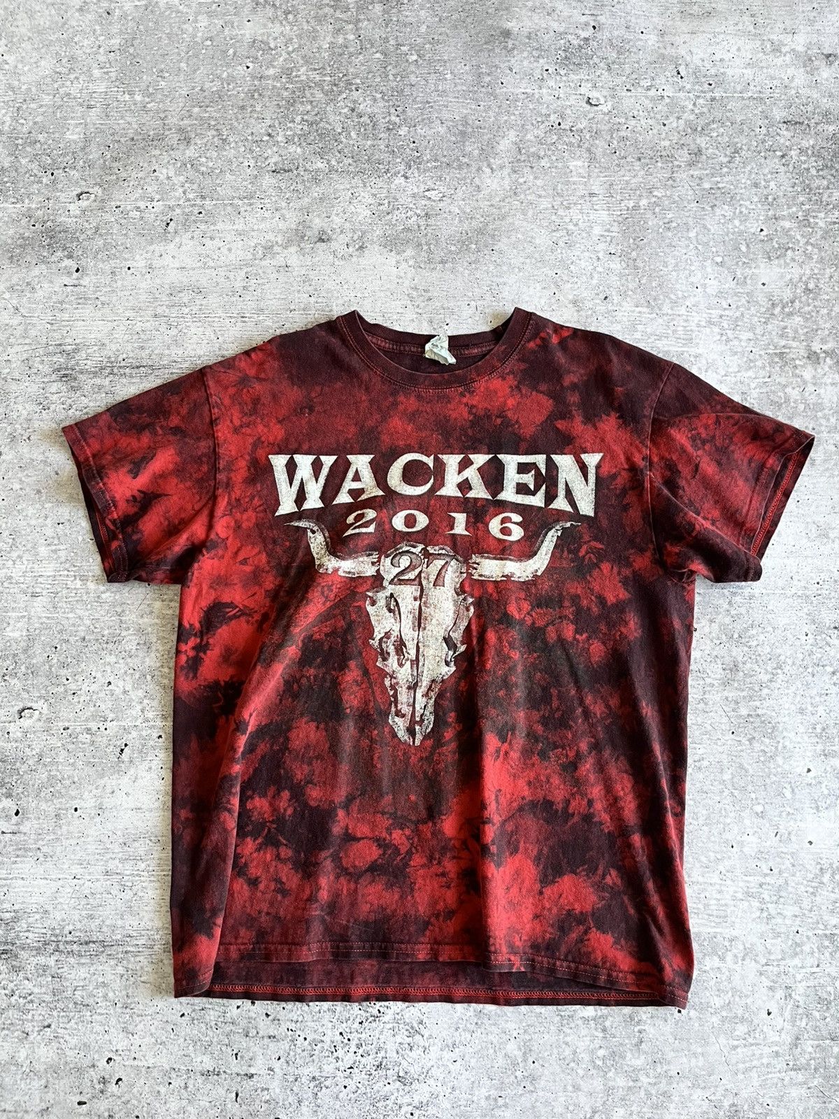 Iron Maiden Wacken Open Air 2016 Festival T-Shirt Tie-Dye iron maiden Size US L / EU 52-54 / 3 - 1 Thumbnail