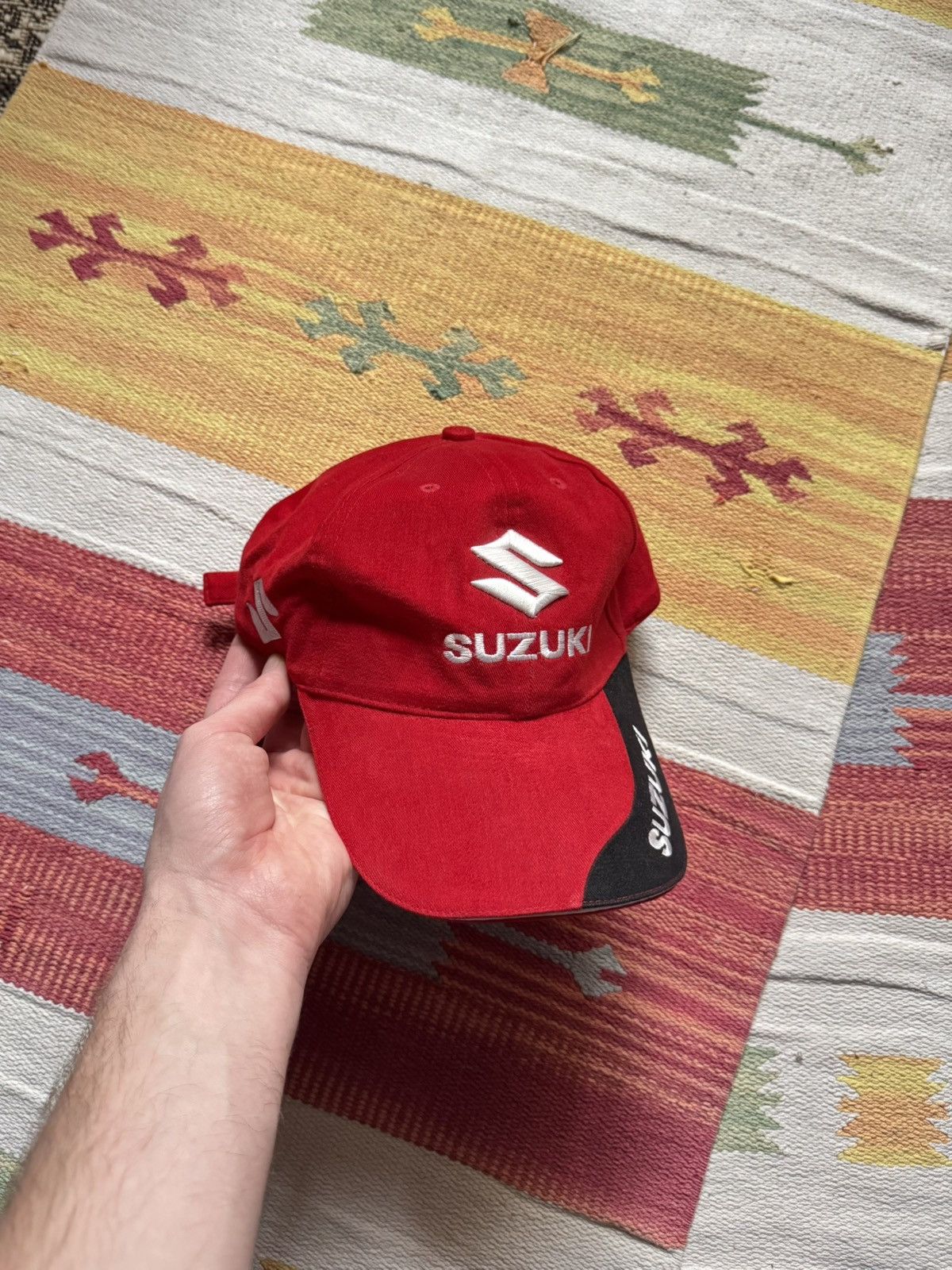 Vintage Vintage 00’s Suzuki y2k Racing Formula 1 Hat Size ONE SIZE - 3 Thumbnail