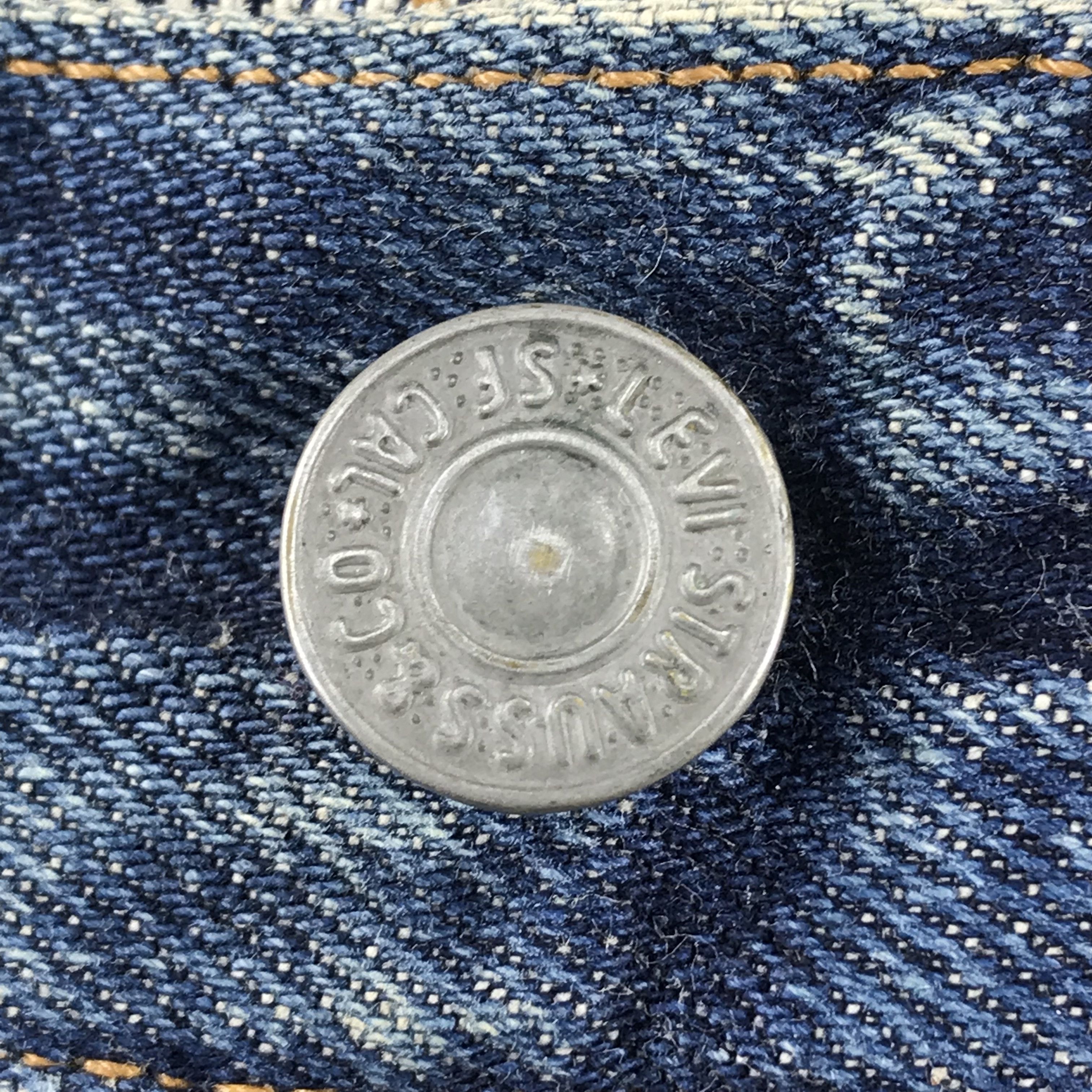 Levi's Vintage Levis 502 Jeans Selvedge Distressed Denim KJ3470 Size US 32 / EU 48 - 15 Thumbnail
