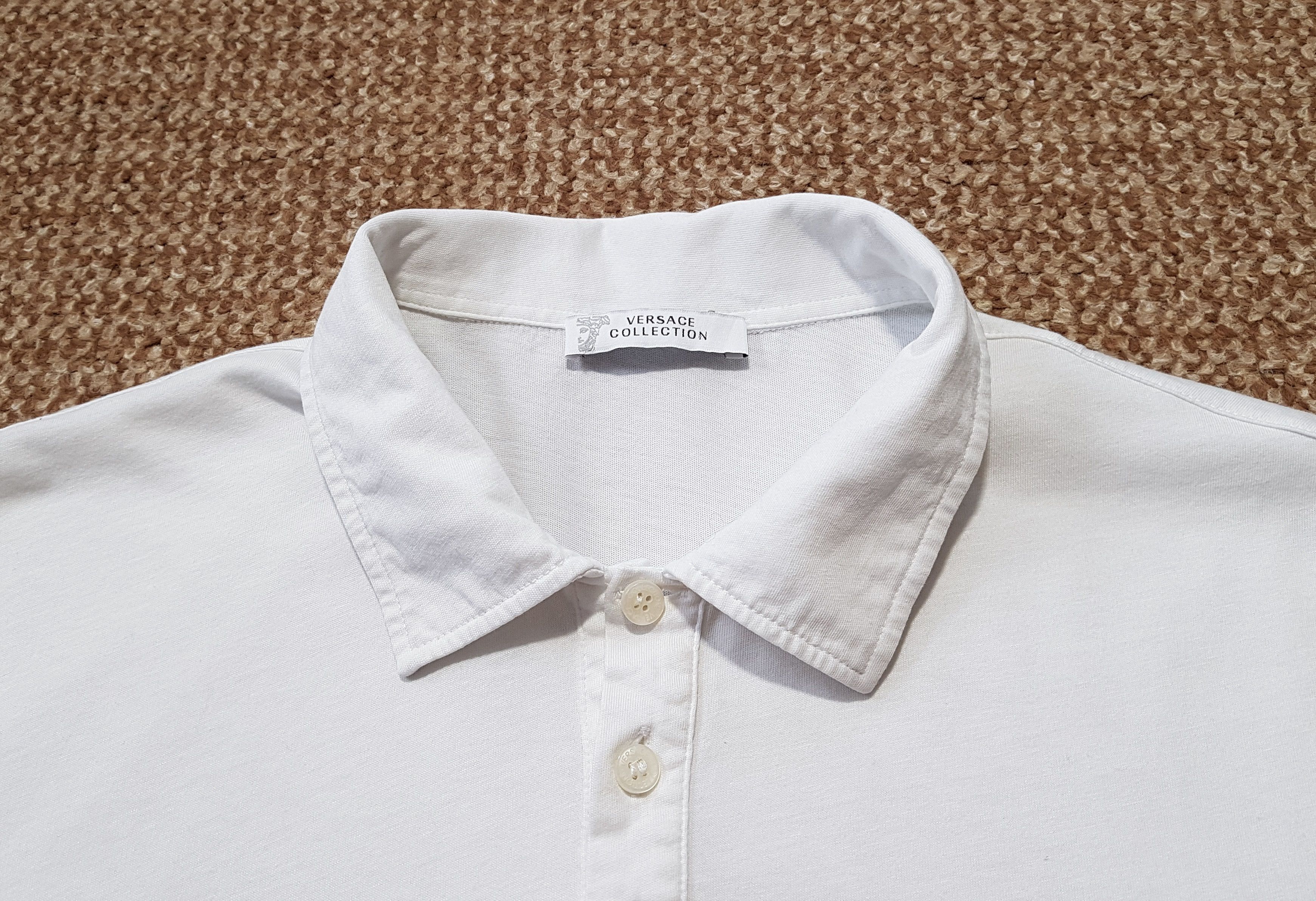Versace Versace Collection Half Medusa V800708 Polo Shirt sz L Size US L / EU 52-54 / 3 - 5 Thumbnail