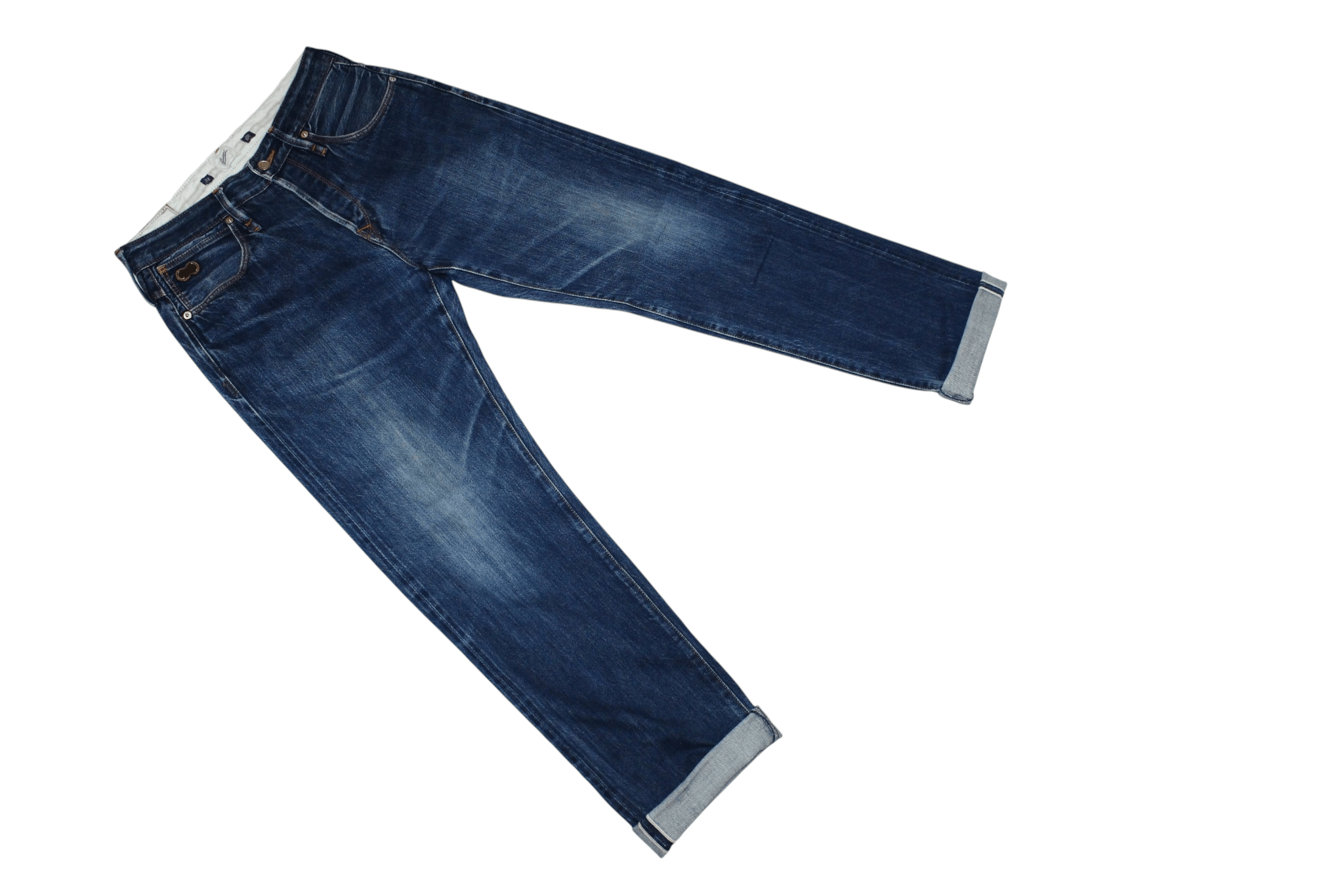 Garbstore Garbstore Regular fit Rigid selvedge Faded Denim work Jeans Size US 32 / EU 48 - 6 Thumbnail
