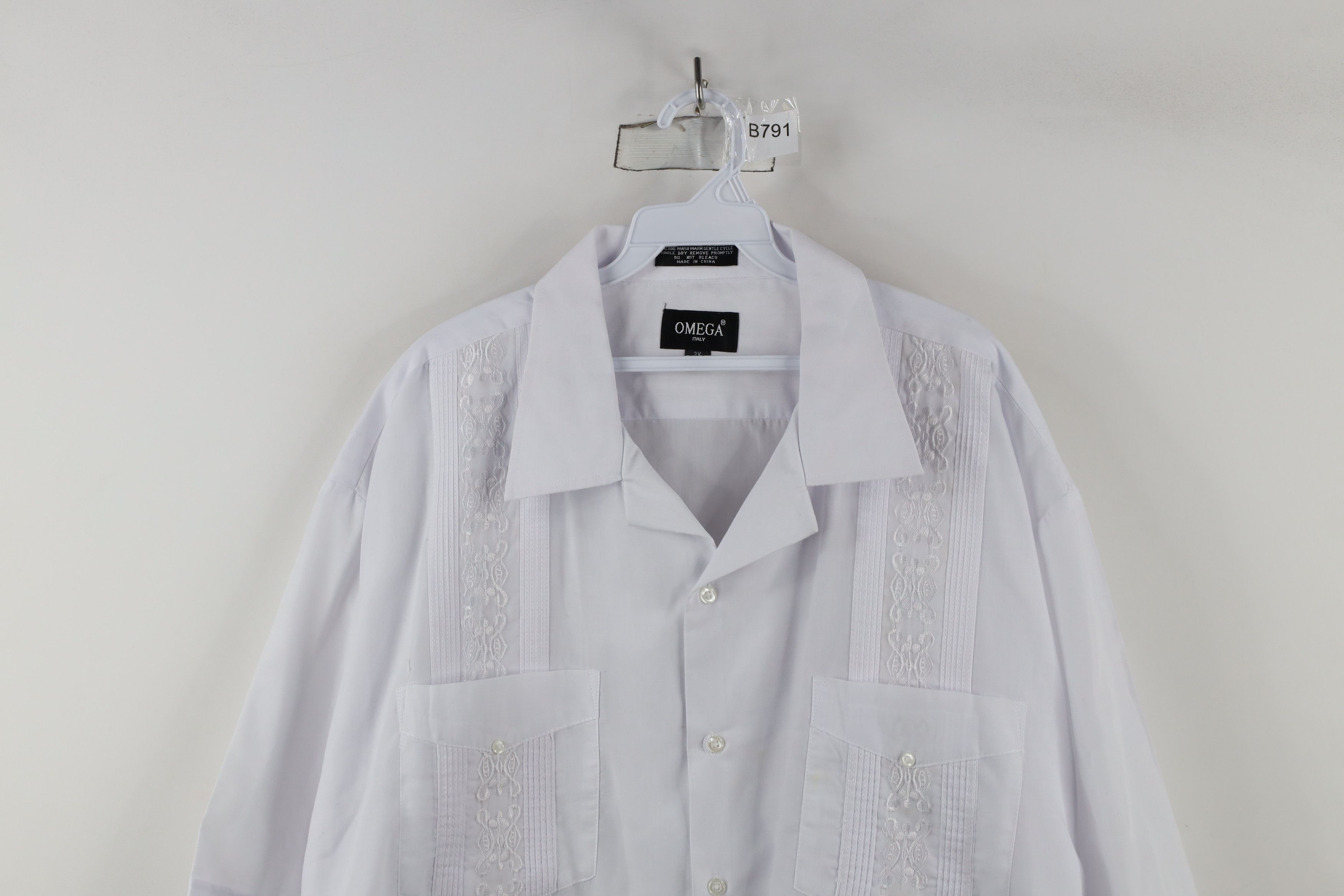 Vintage Vintage 90s Streetwear Rockabilly Embroidered Button Shirt Size US XXL / EU 58 / 5 - 2 Thumbnail