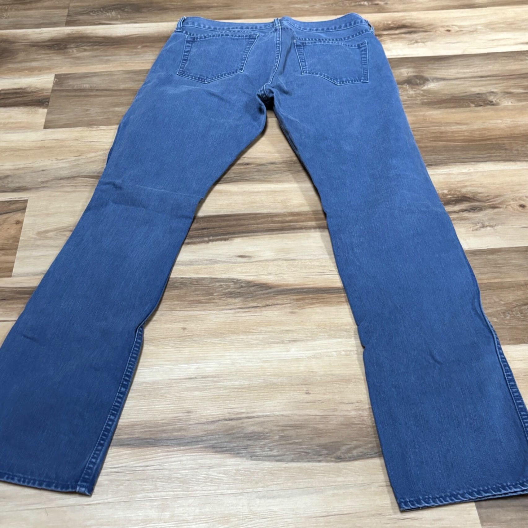 J.Crew J.CREW Jeans Mens 32 x 32 Slim Denim Blue Straight 5-Pocket 484 484 Model Regular 32in Inseam Size US 32 / EU 48 - 6 Thumbnail