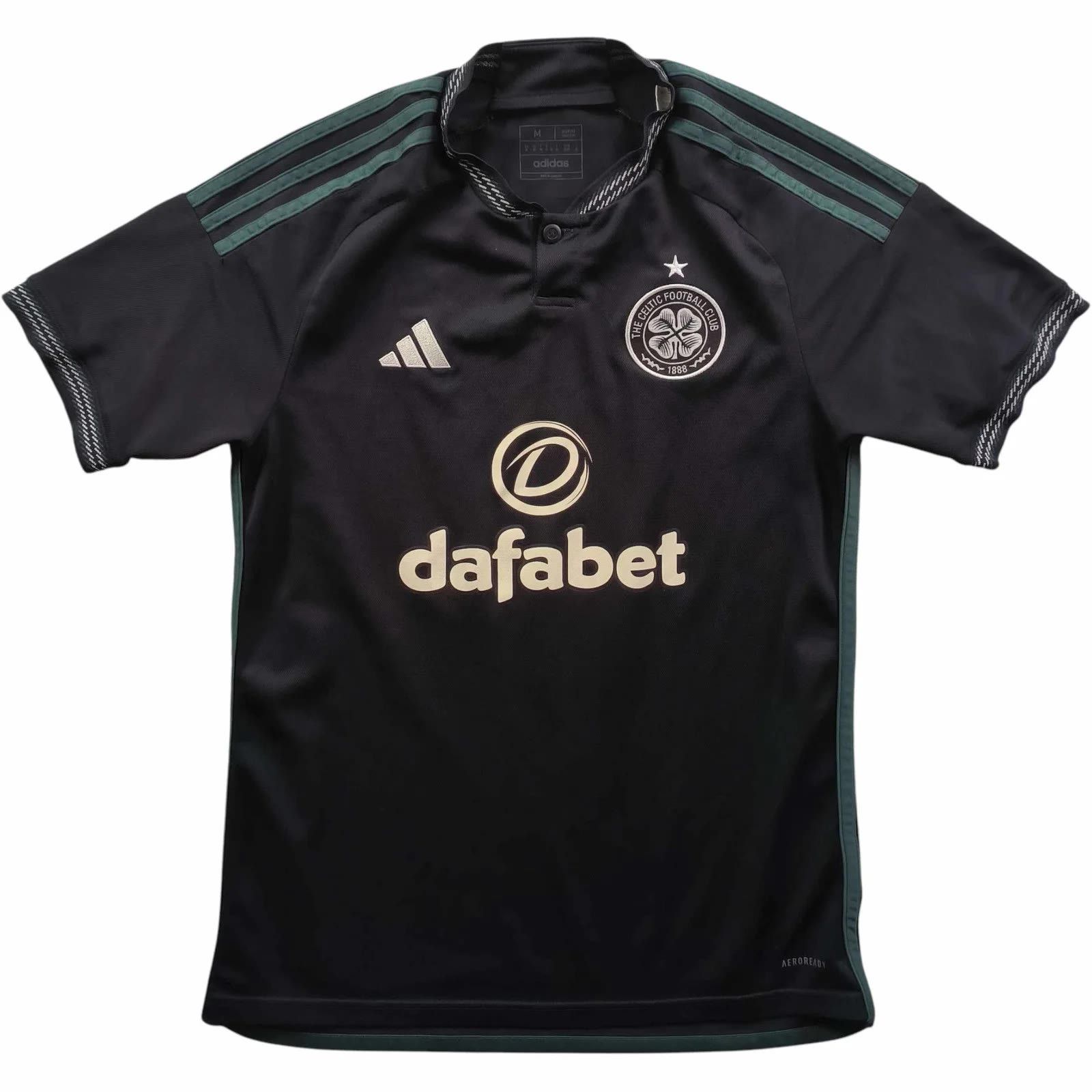 Celtic 2023-24 Adidas away football jersey size M