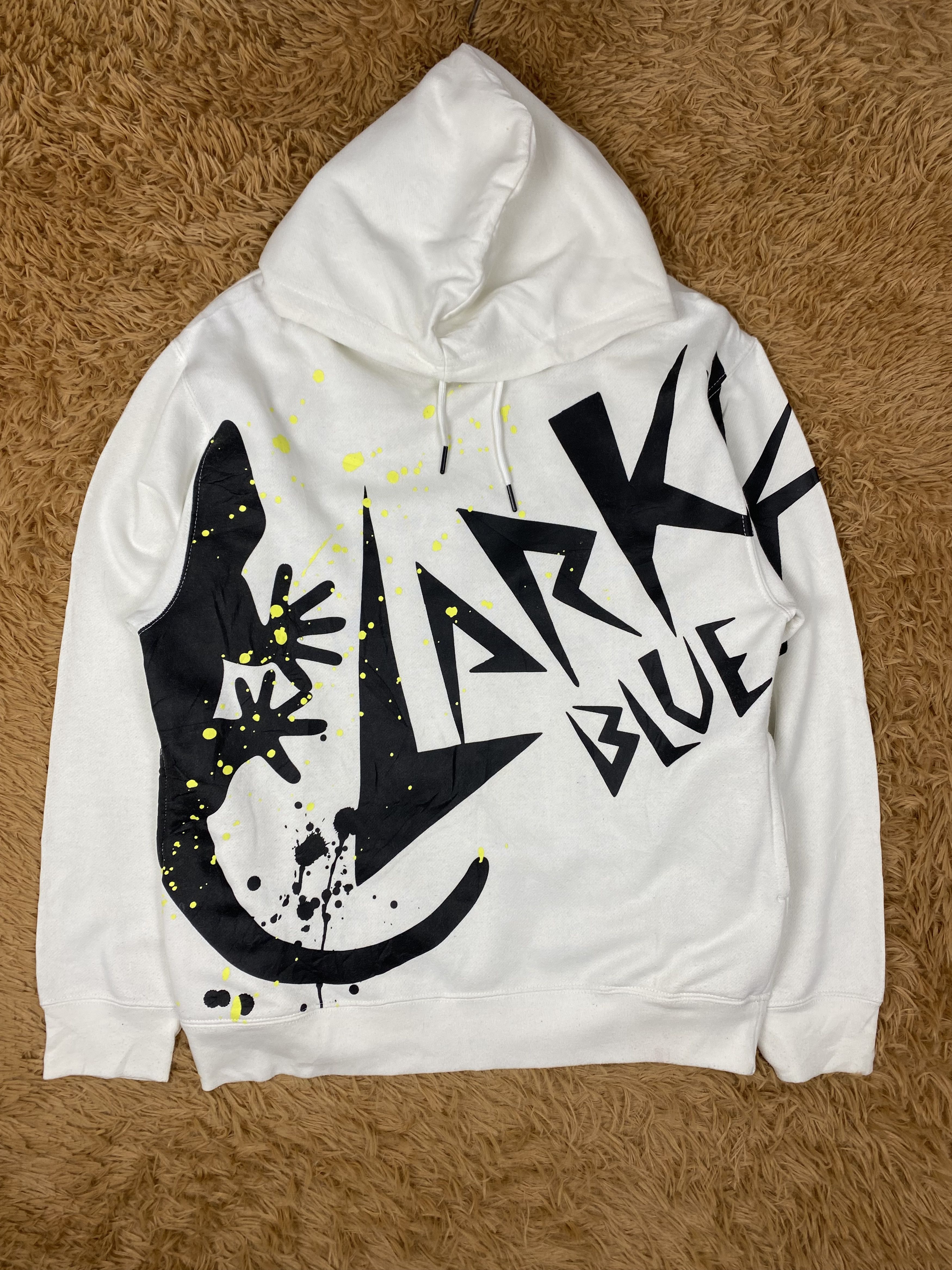 Designer Vintage Larkins Blue Pullover Hoodies PS0358 Size US M / EU 48-50 / 2 - 1 Thumbnail