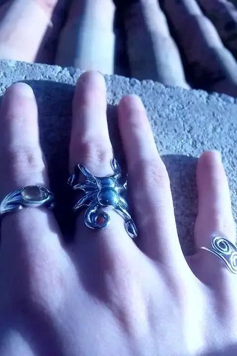 Other Elegant Unique Octopus Jewelry Ring Size ONE SIZE - 2 Thumbnail