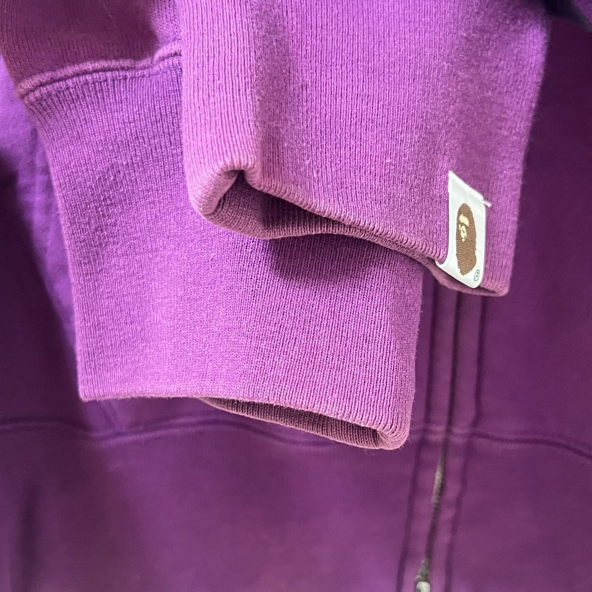 Bape Bape purple shark zip up hoodie Size US L / EU 52-54 / 3 - 10 Thumbnail