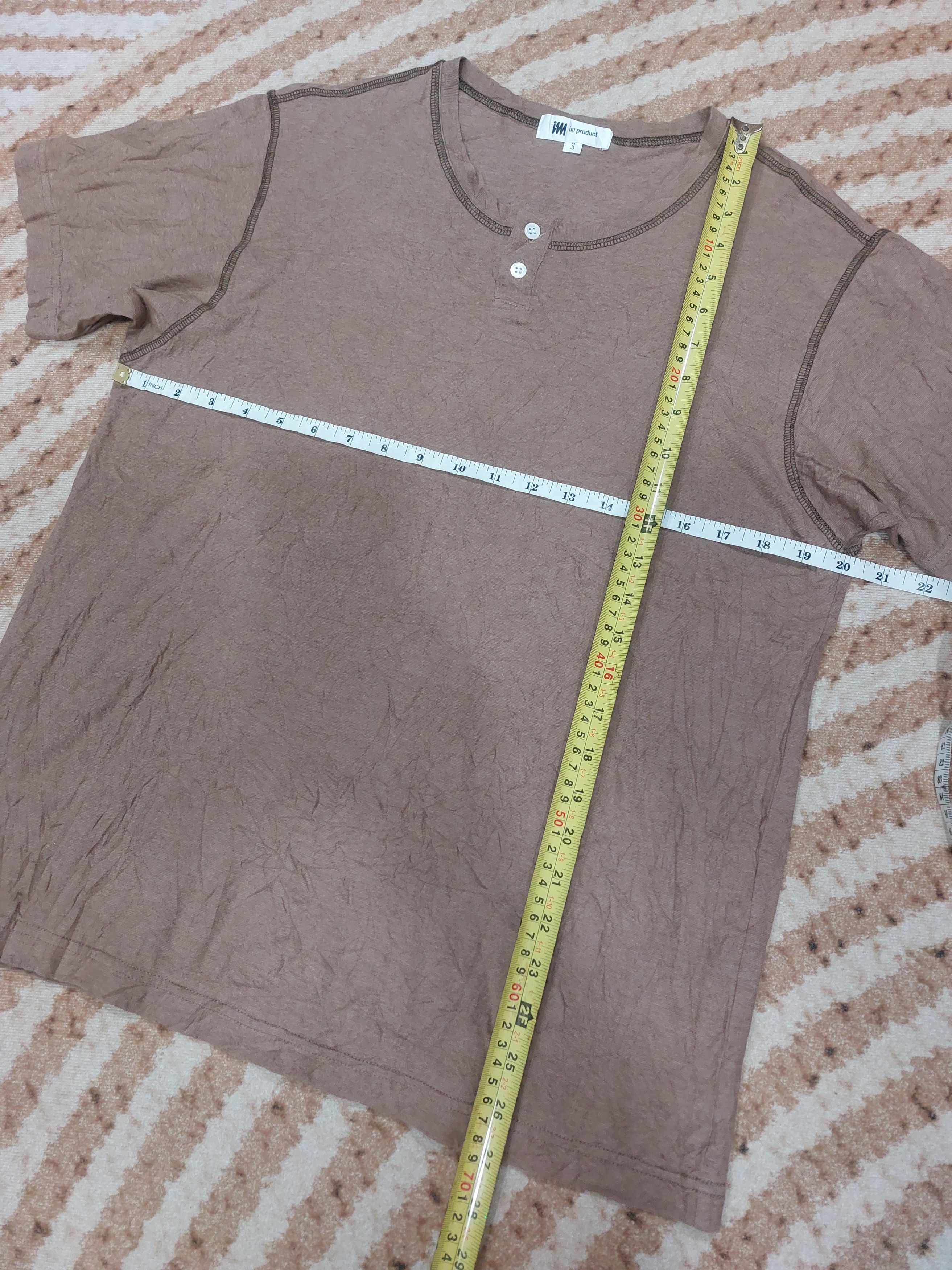 Issey Miyake ISSEY MIYAKE HENLEY NECK TEE Size US M / EU 48-50 / 2 - 8 Thumbnail