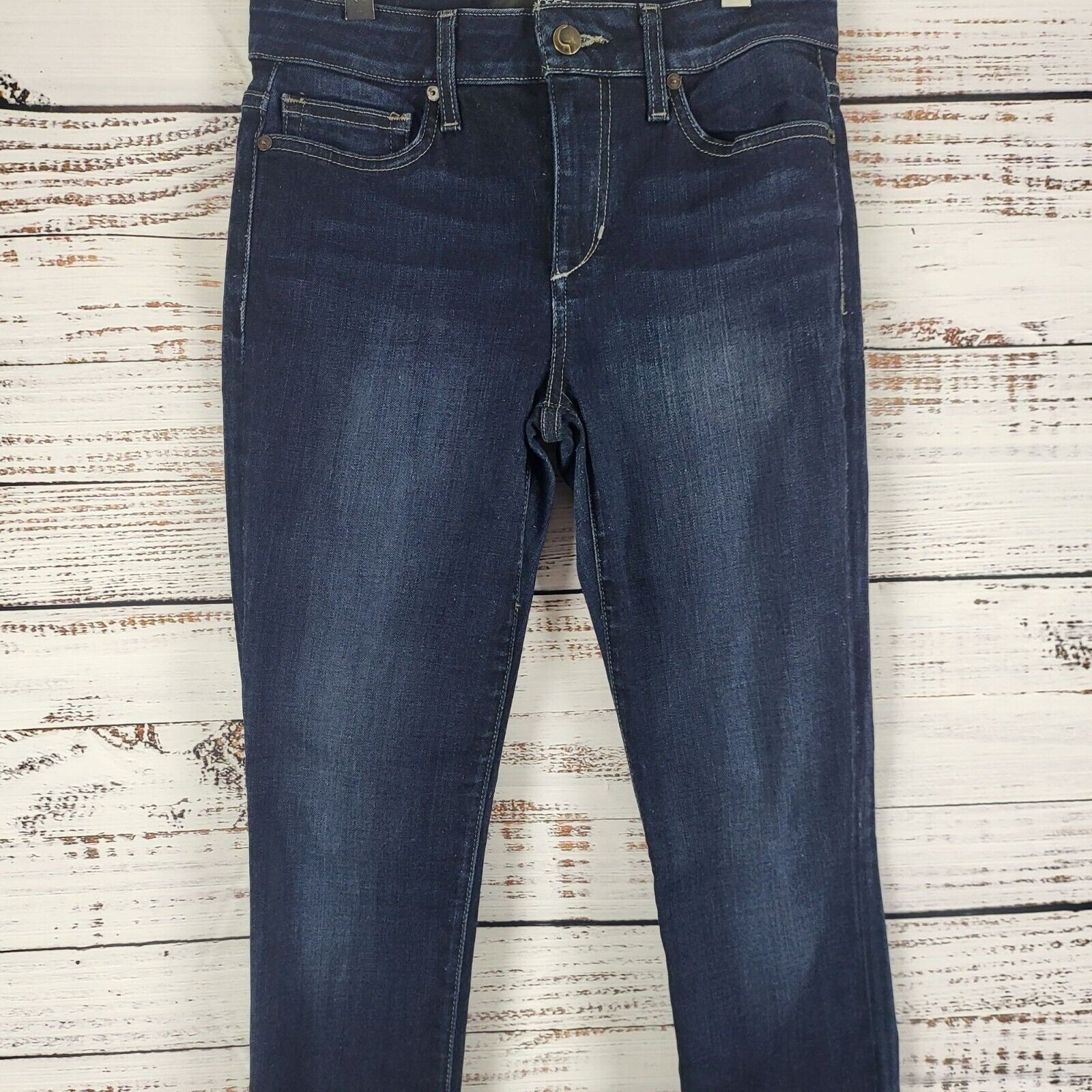 Joe's Joes Skinny Ankle Jeans 26 Womens Mid Rise Dark Wash Denim Size 26" / US 2 / IT 38 - 4 Thumbnail