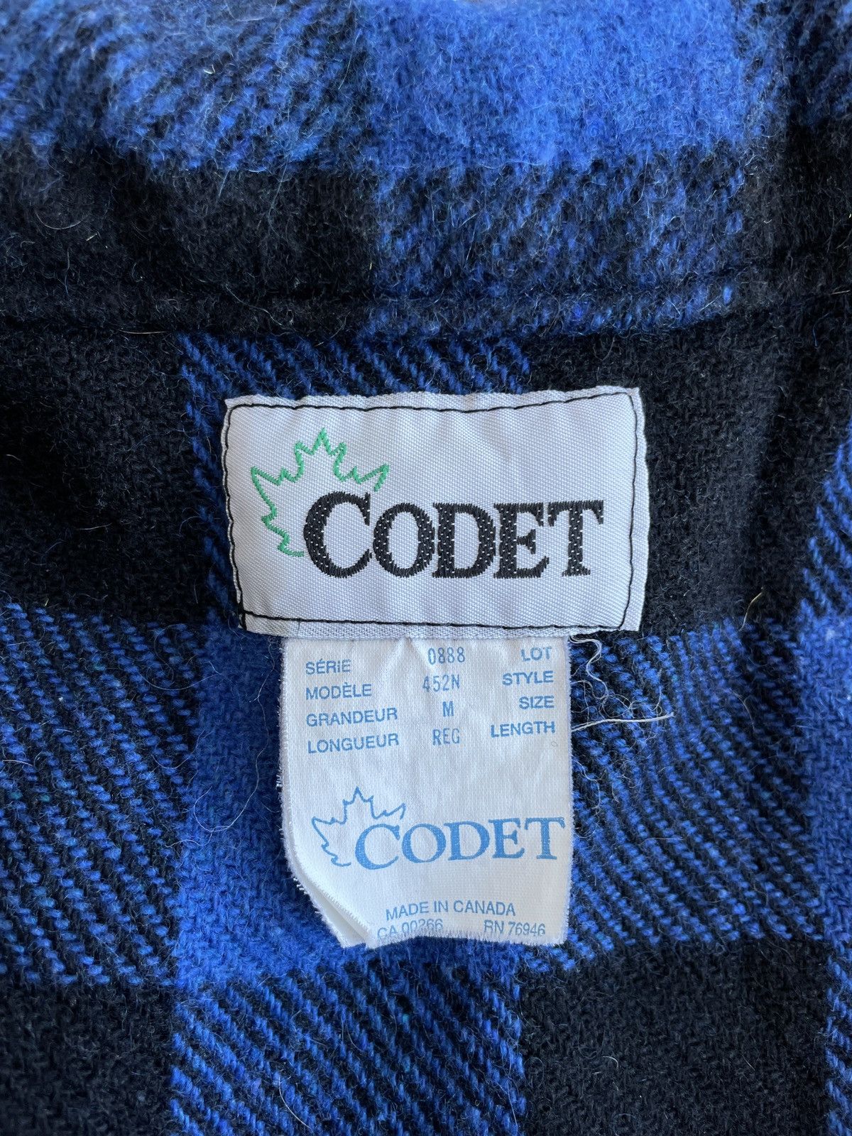 Other Codet Made in Canada Woolen Jacket Size US M / EU 48-50 / 2 - 9 Thumbnail