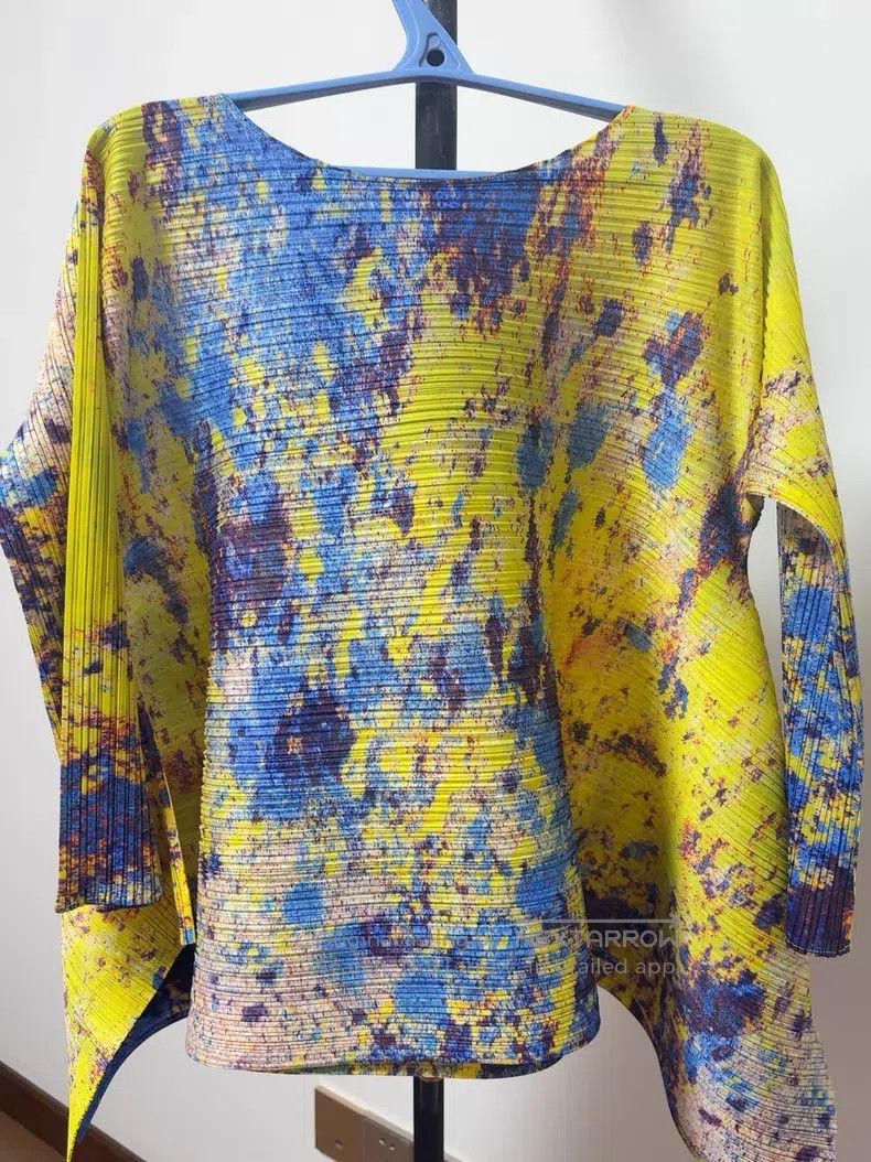 Issey Miyake Issey Miyake Horizontal Starry Sky Top Size L / US 10 / IT 46 - 2 Thumbnail