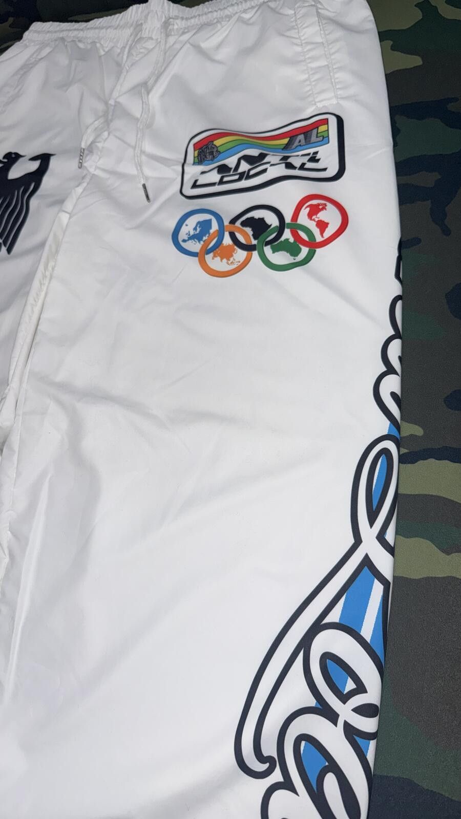 Other Anti-Local White Olympic Pants Size US 36 / EU 52 - 2 Thumbnail