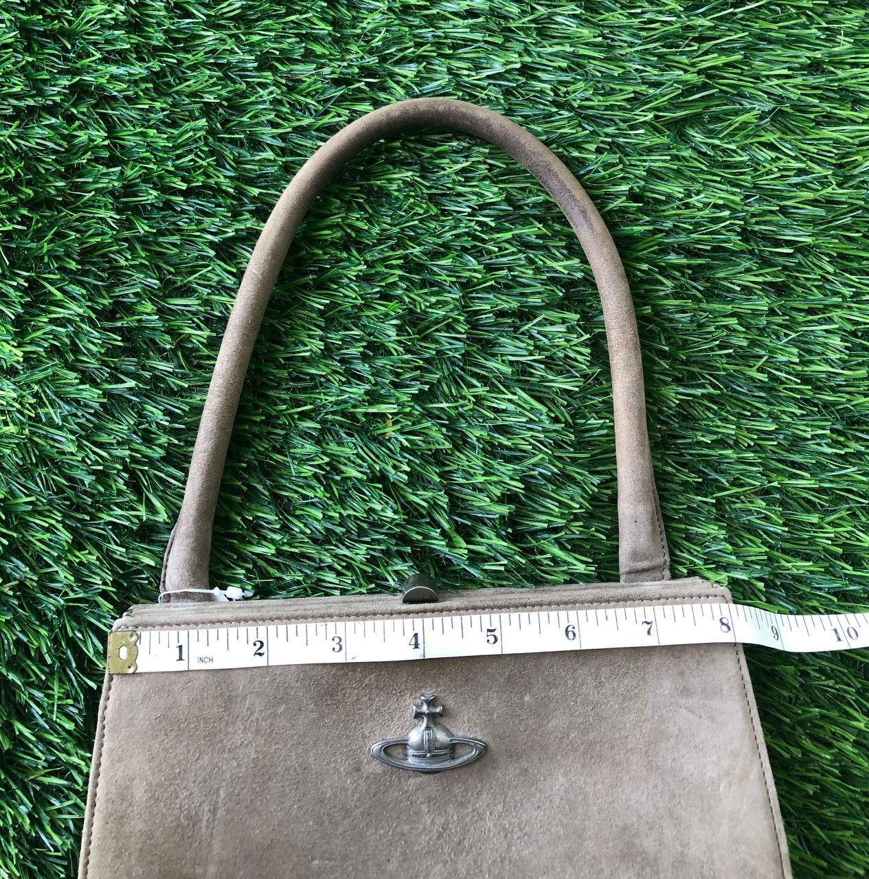 Vivienne Westwood 💥Last Drop💥Viviene Westwood Suade Leather Handle Bag Size ONE SIZE - 8 Thumbnail