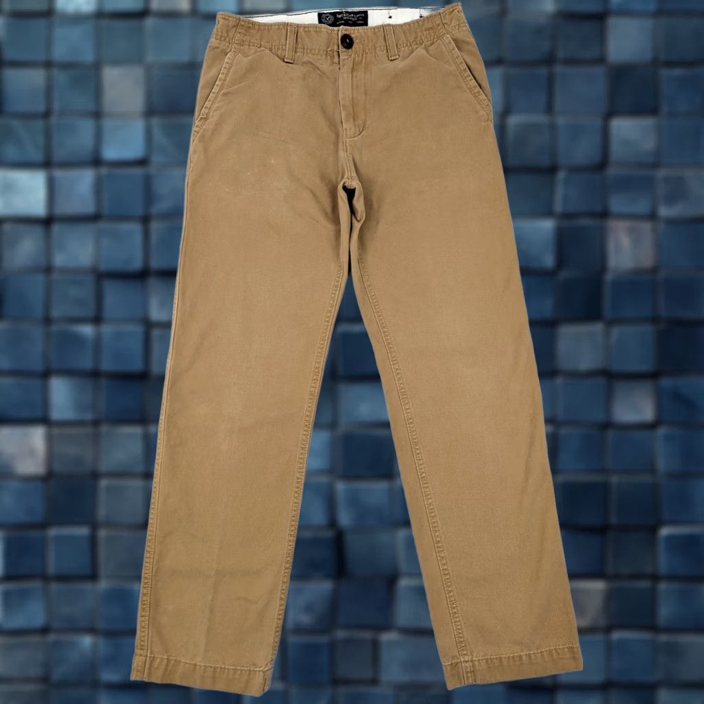 American Eagle Outfitters American Eagle Outfitters Relaxed Straight Denim Pants Men 29x30 Brown Khaki Cordoroy? Size US 29 - 1 Thumbnail