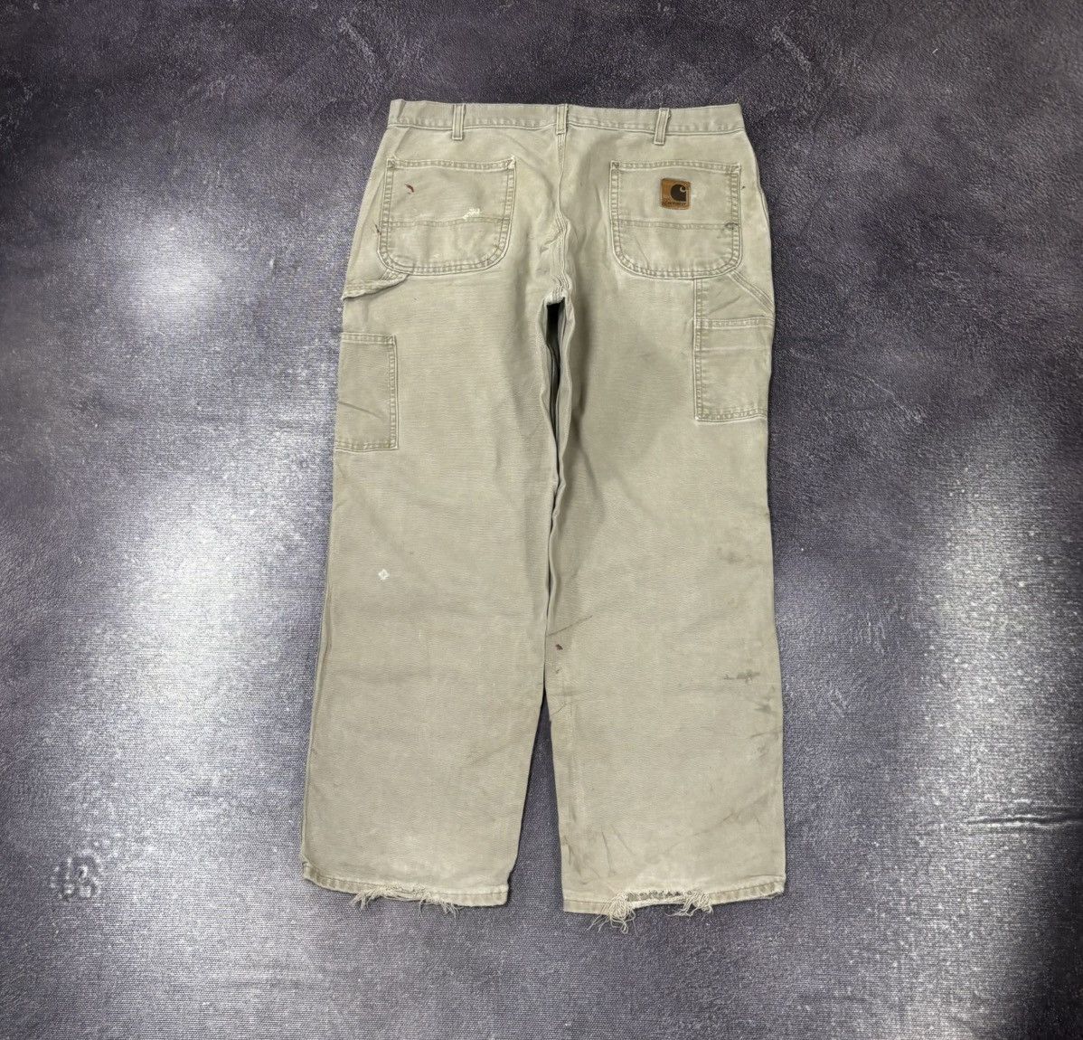 Carhartt Vintage 90s Carhartt USA Hype Work Baggy Pants Size US 38 / EU 54 - 1 Thumbnail