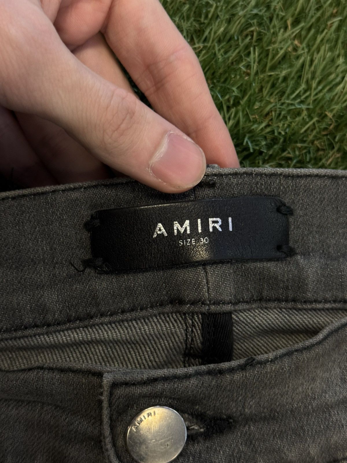 Amiri Amiri Jeans Grey Casual Pants Size 30 Clean 🧼 Size US 30 / EU 46 - 11 Thumbnail