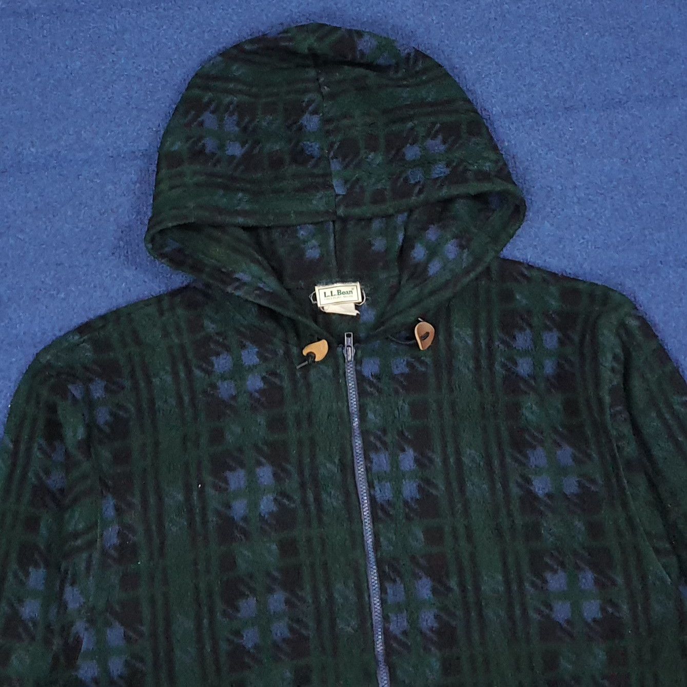 L.L. Bean Vintage L.L. Bean Fleece Outdoor Hoodie Jacket C278N2 Size US L / EU 52-54 / 3 - 2 Thumbnail