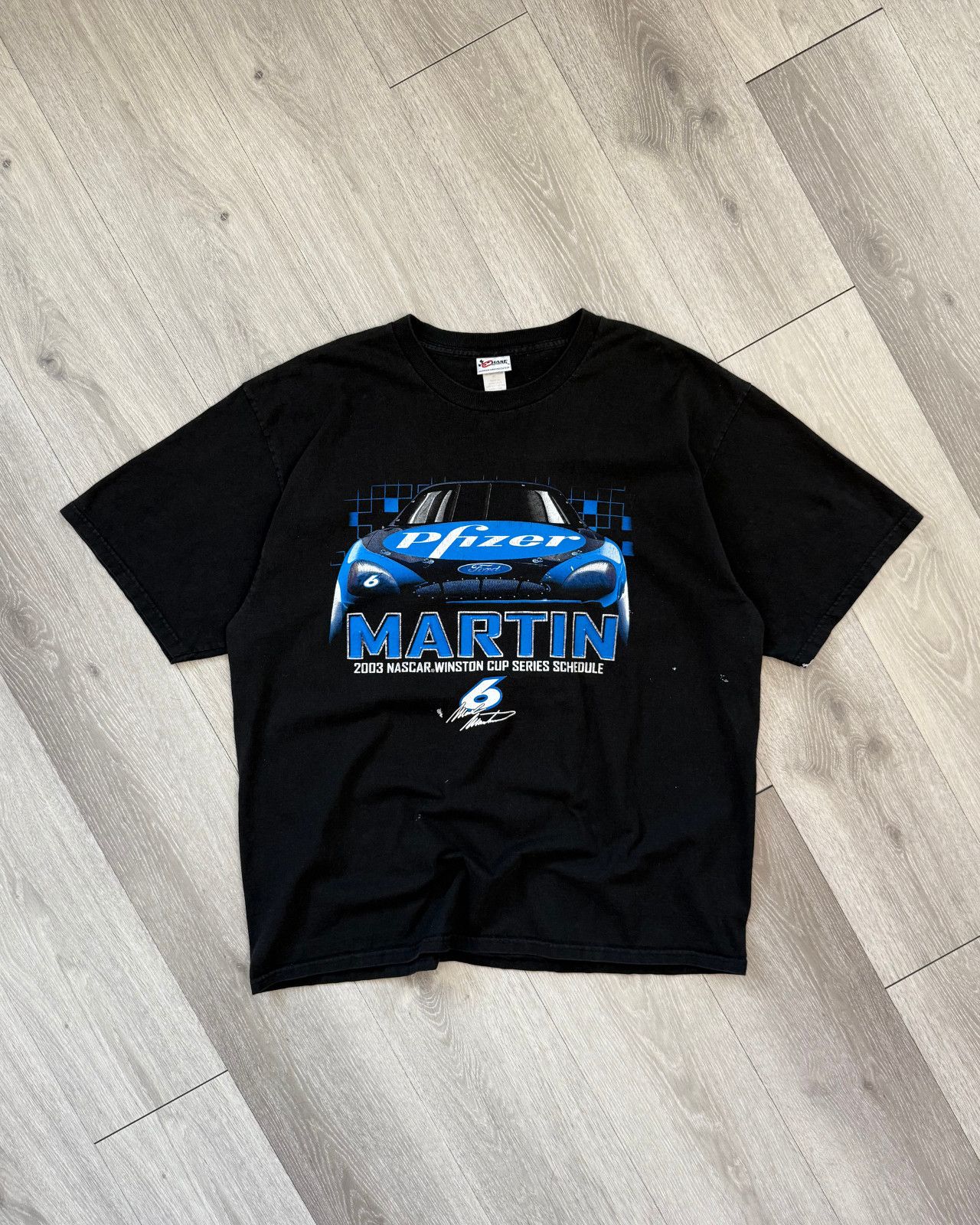 NASCAR Vintage 2003 Mark Martin NASCAR Winston Cup T-Shirt - XXL Size US XXL / EU 58 / 5 - 1 Thumbnail