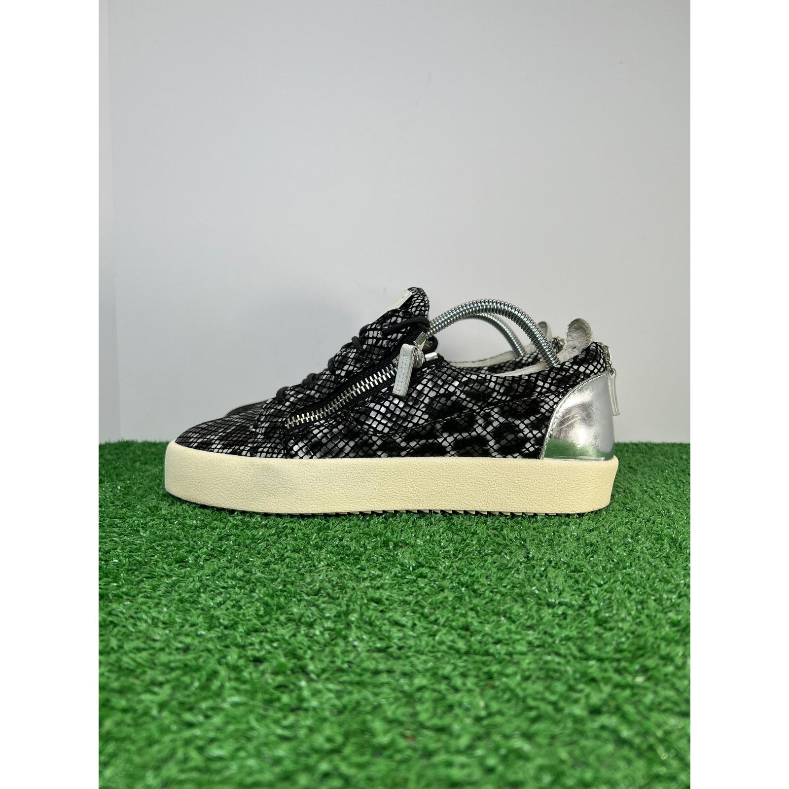 WMNS Giuseppe Zanotti Gail Python Print Sneakers SZ41 US10.5