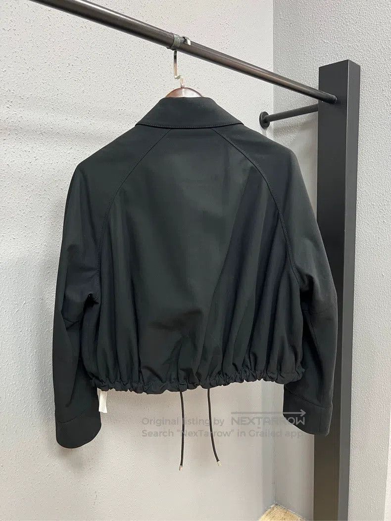 Loewe Loewe Black Balloon Jacket - Long Sleeve - Mid-Length - Al Size XS / US 0-2 / IT 36-38 - 2 Thumbnail