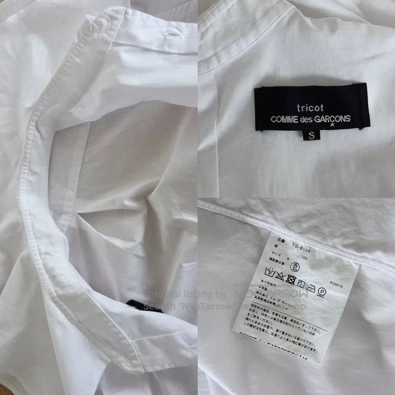 Comme des Garcons Comme Des Garcons Nun Collar White Shirt Size S / US 4 / IT 40 - 9 Thumbnail