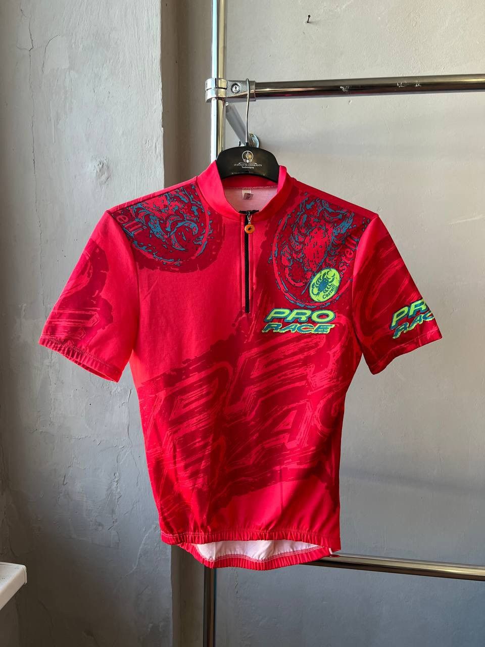Vintage 1986 CASTELLI RARE PRO RACE ART MAILLOT JERSEY BIKE CYCLING Size US M / EU 48-50 / 2 - 2 Thumbnail