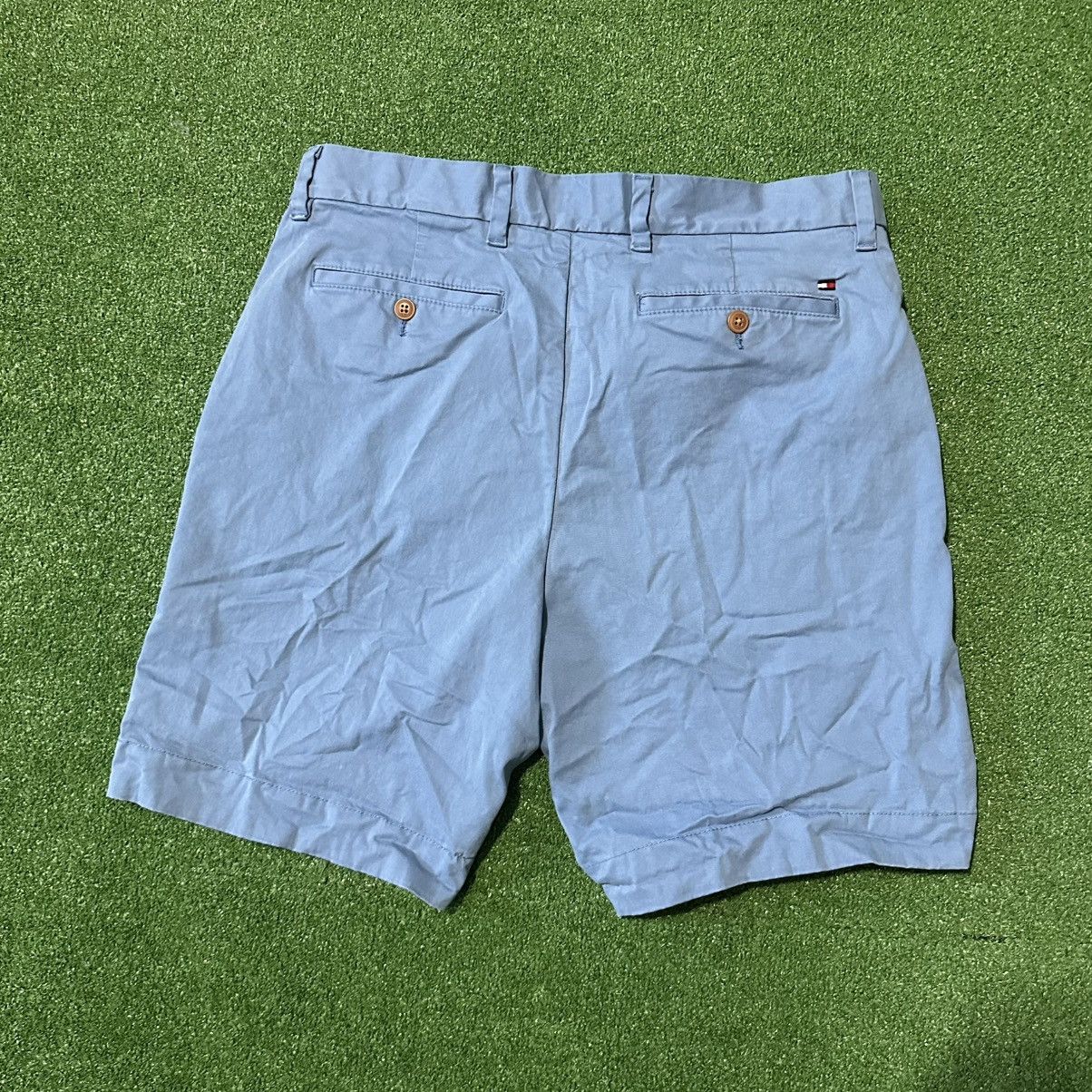 Tommy Hilfiger Tommy Hilfiger Classic Fit Blue Shorts Size US 34 / EU 50 - 5 Thumbnail