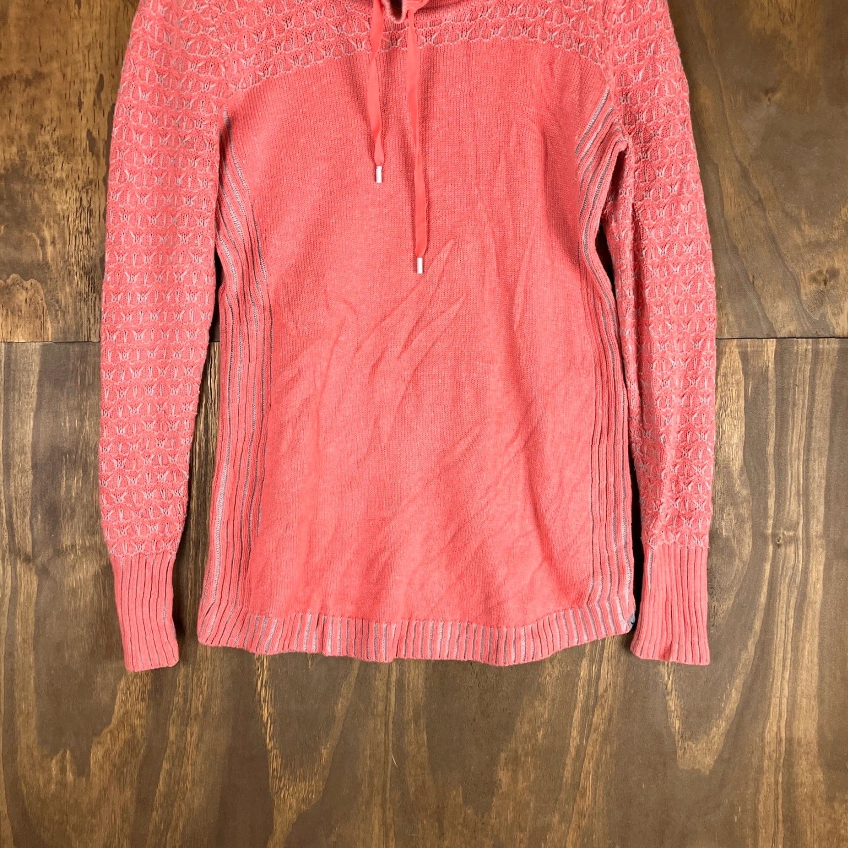 Eddie Bauer Eddie Bauer Womens Sweatshirt Pink Long Sleeve Cowl Neck Thermal Stretch M Sweatshirt Size M / US 6-8 / IT 42-44 - 3 Thumbnail