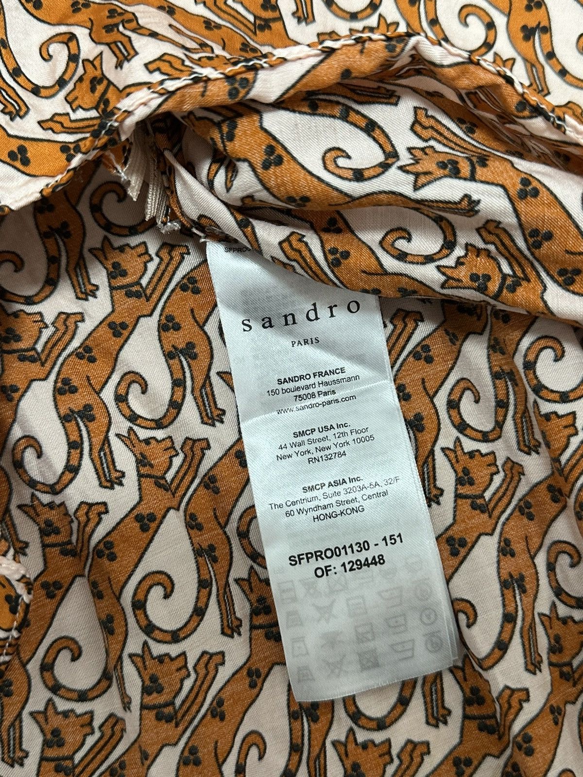 Sandro Sandro Paris Monogram Logo Dress M Size Size M / US 6-8 / IT 42-44 - 7 Thumbnail
