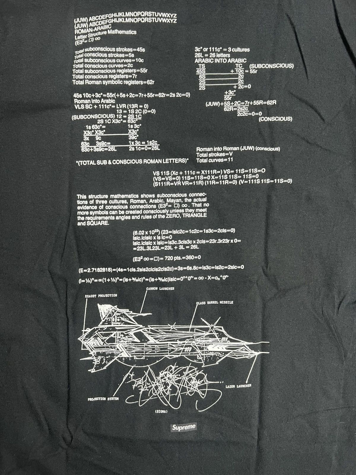 Supreme Supreme Rammellzee T-Shirt Size US M / EU 48-50 / 2 - 5 Thumbnail