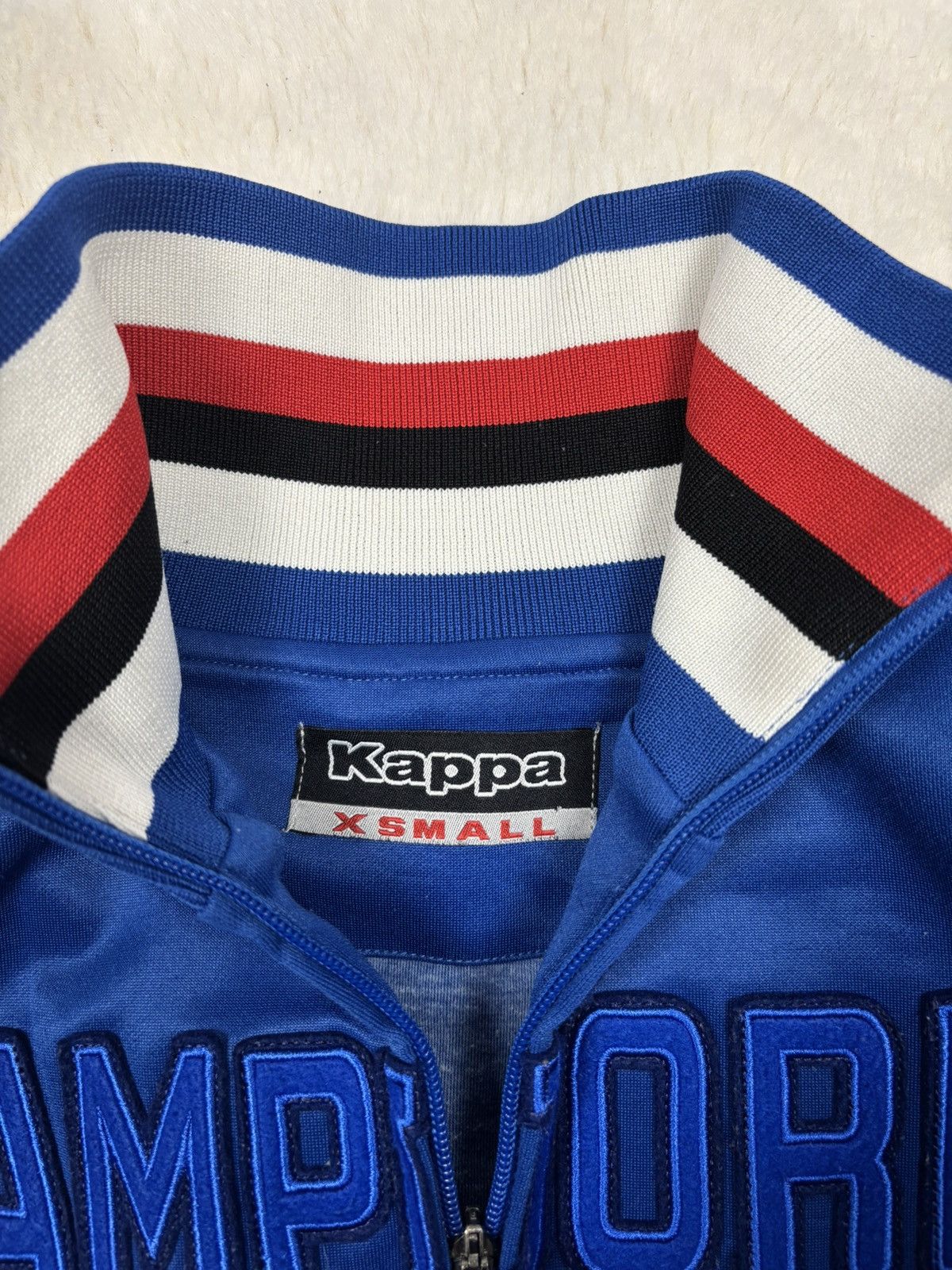 Kappa × Vintage Kappa Sampdoria 2011/12 Vintage Track Soccer Jacket Italy Size US XS / EU 42 / 0 - 8 Thumbnail