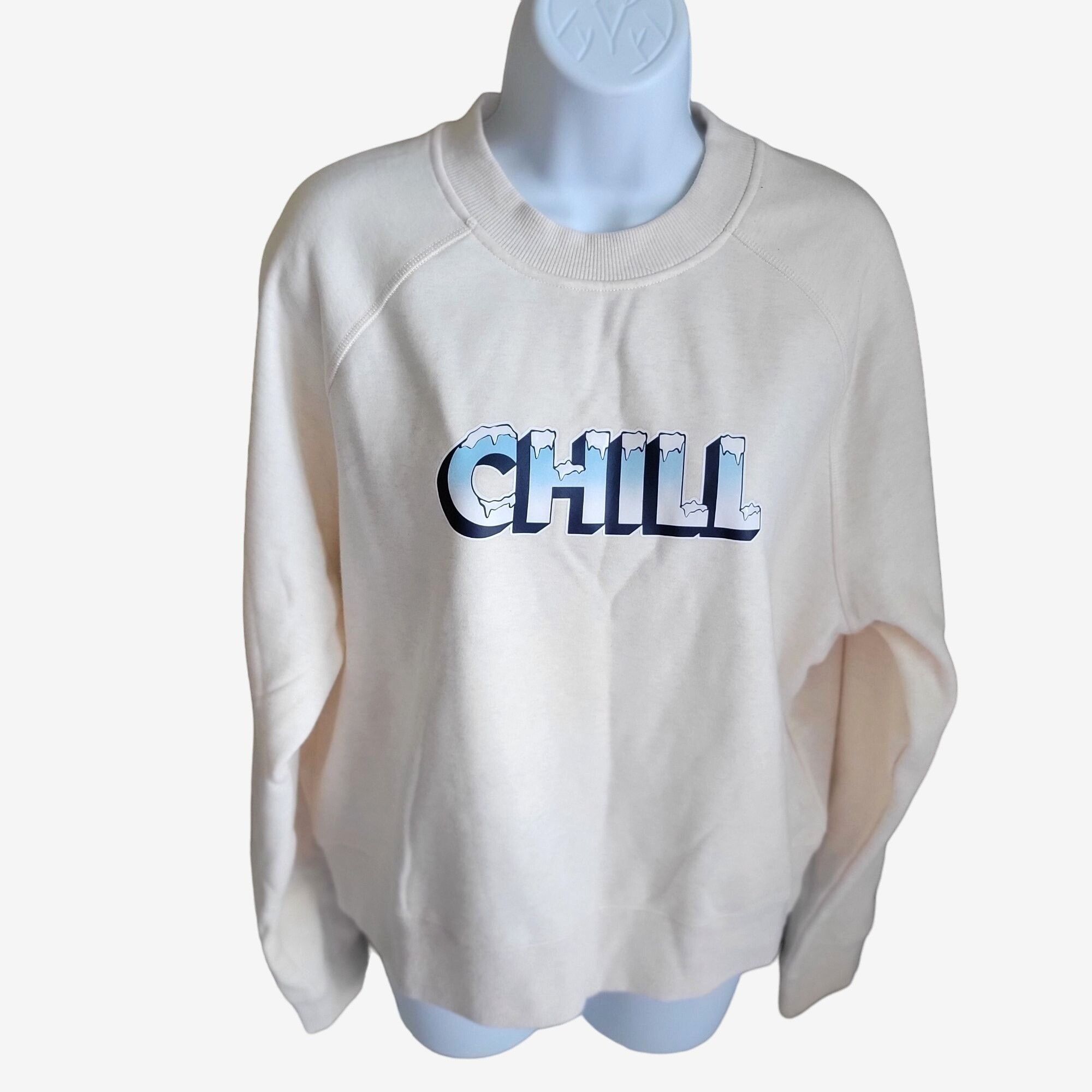 Fabletics Fabletics "Chill" Graphic Crewneck Sweatshirt XL Size XL / US 12-14 / IT 48-50 - 5 Thumbnail