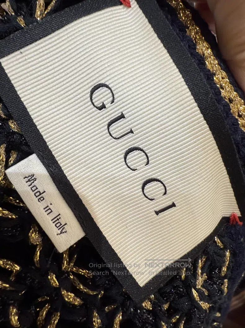 Gucci Gucci Heavy handmade hollow knitted cardigan coat Size L / US 10 / IT 46 - 3 Thumbnail