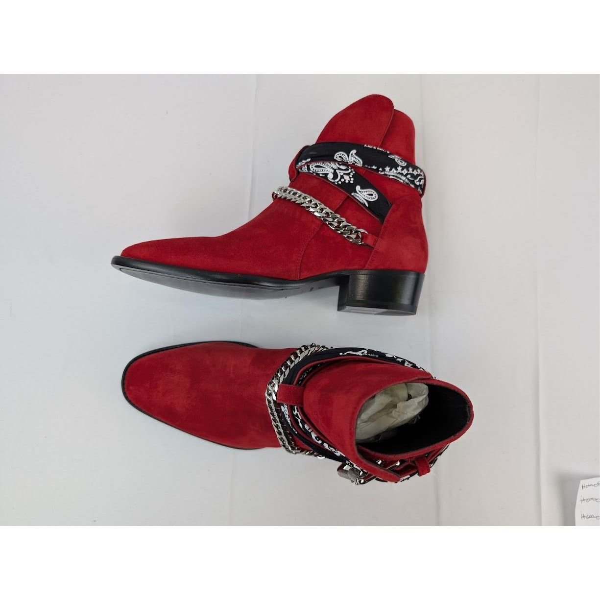 Amiri o1rshd1 Q:2 / Bandana Boots in Merlot Size US 9 / EU 42 - 15 Thumbnail