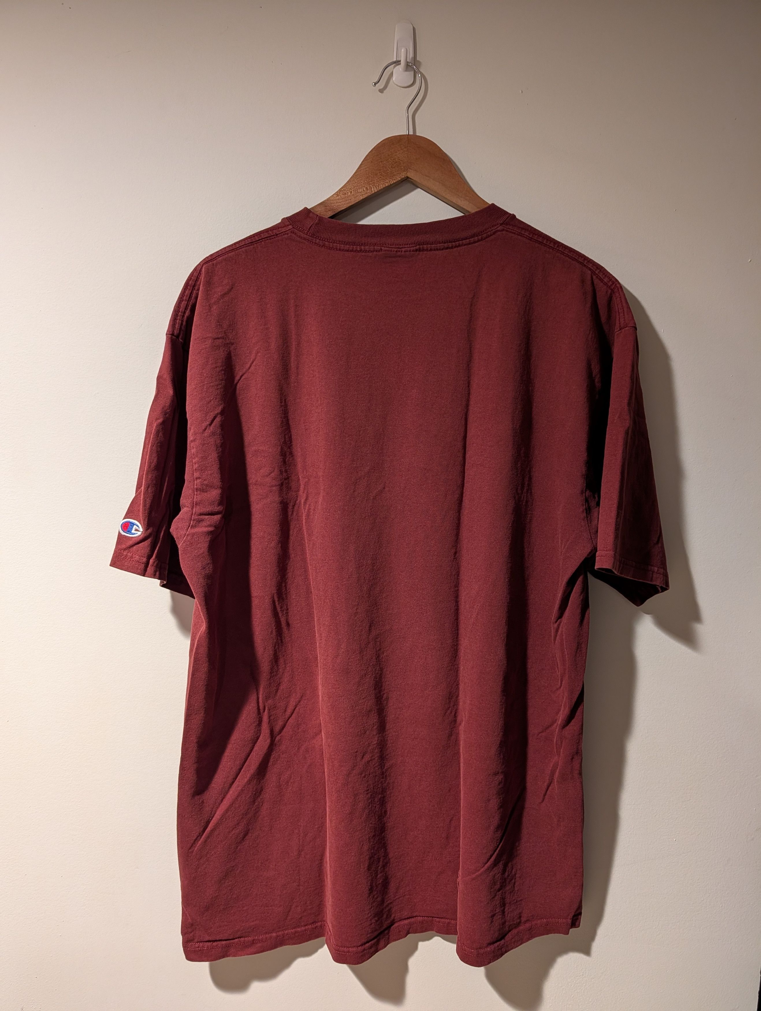 Champion Vintage 90s Temple University Center Logo Champion T-Shirt Size US XL / EU 56 / 4 - 5 Thumbnail