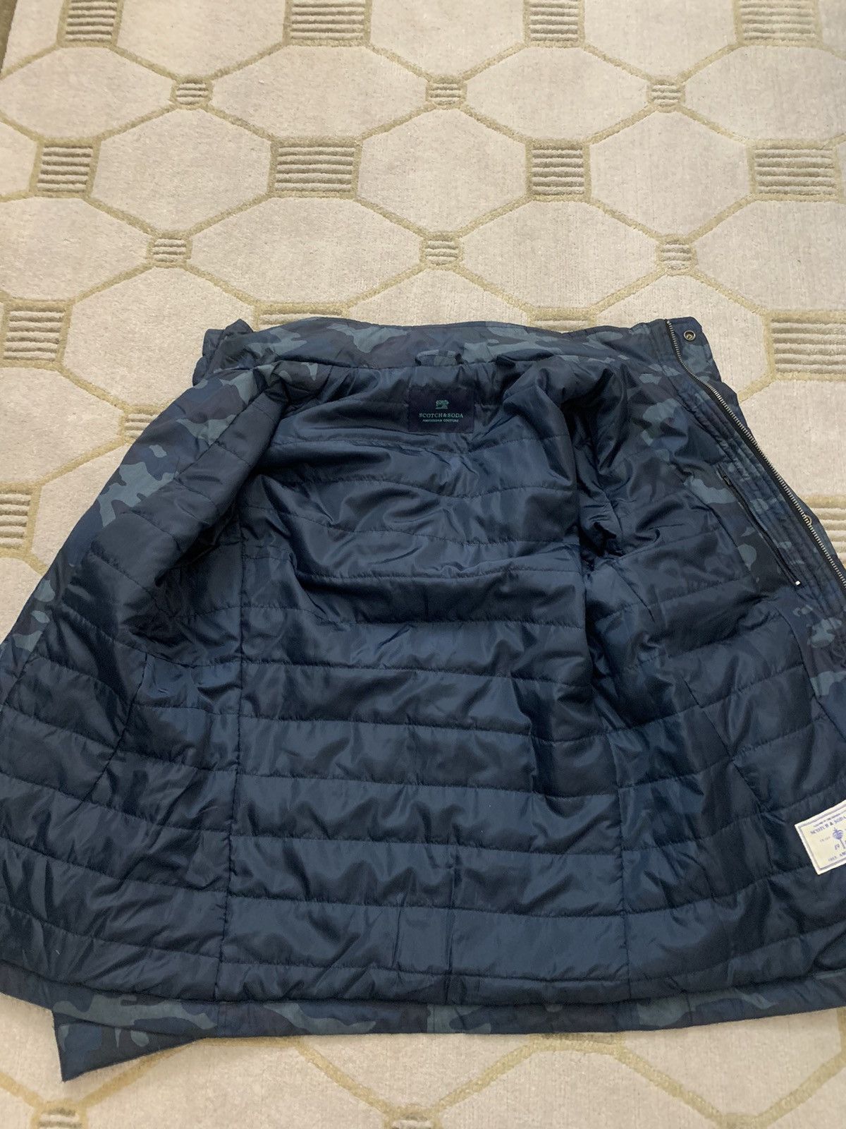 Scotch & Soda Scotch & Soda Blue Camo Jacket Size US M / EU 48-50 / 2 - 8 Thumbnail