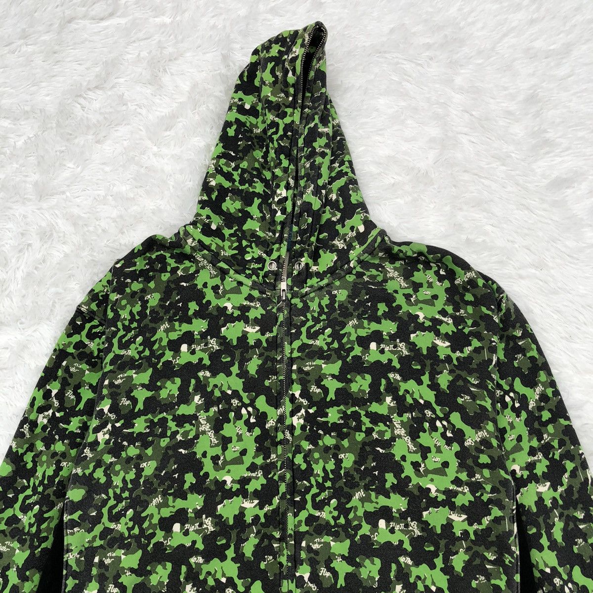 JNCO Inspired Bape Camo Hoodie Pullover Size US XL / EU 56 / 4 - 3 Thumbnail