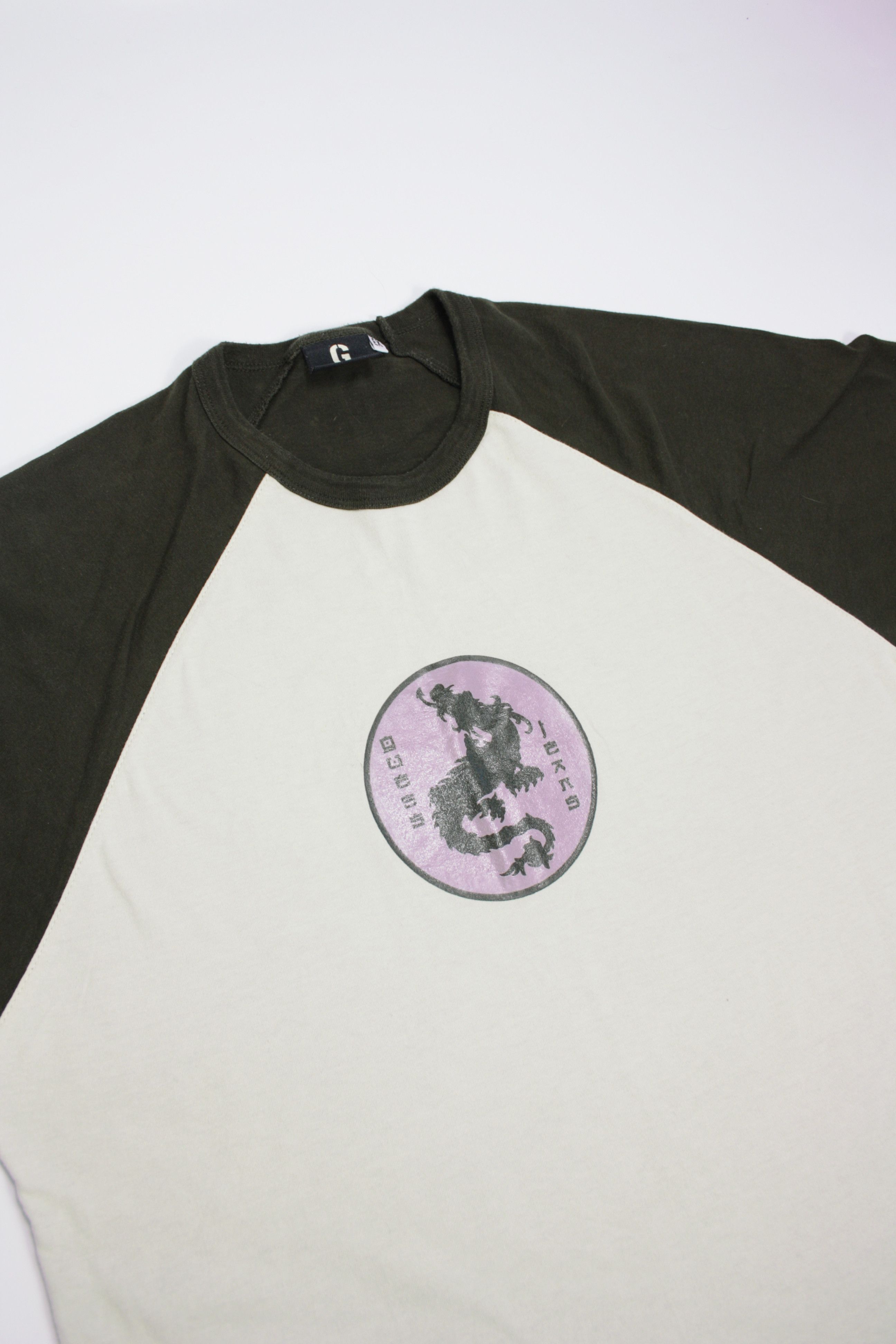 Guess × Vintage Guess Jeans USA 90s Vintage Dragon Print LS T-Shirt Size US XL / EU 56 / 4 - 2 Thumbnail