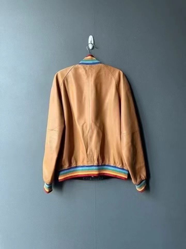 Loewe LOEWE Double-sided gold button leather jacket Size L / US 10 / IT 46 - 2 Thumbnail