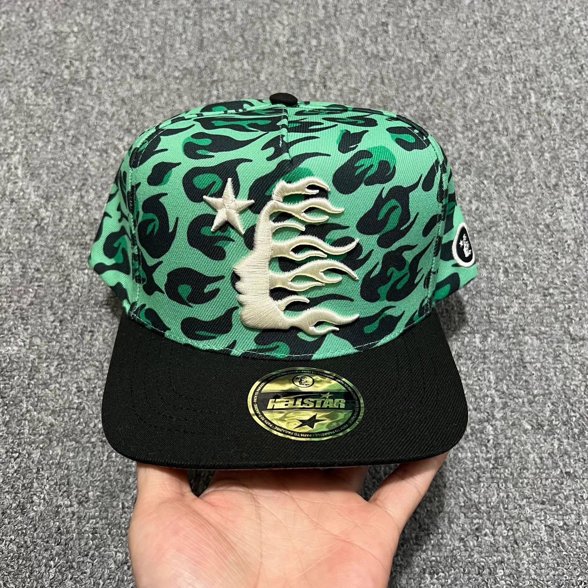 HELLSTAR HellstarSasukeCurseMarkembroideredcurvedbrimbaseballcap Q7 Size ONE SIZE - 1 Thumbnail
