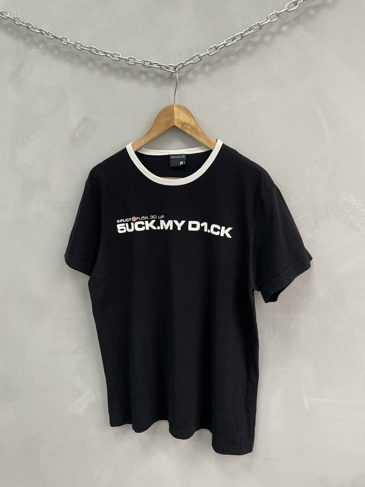Vintage Rare suck my dick fishbone rap t shirt y2k hype Size US XL / EU 56 / 4 - 3 Thumbnail
