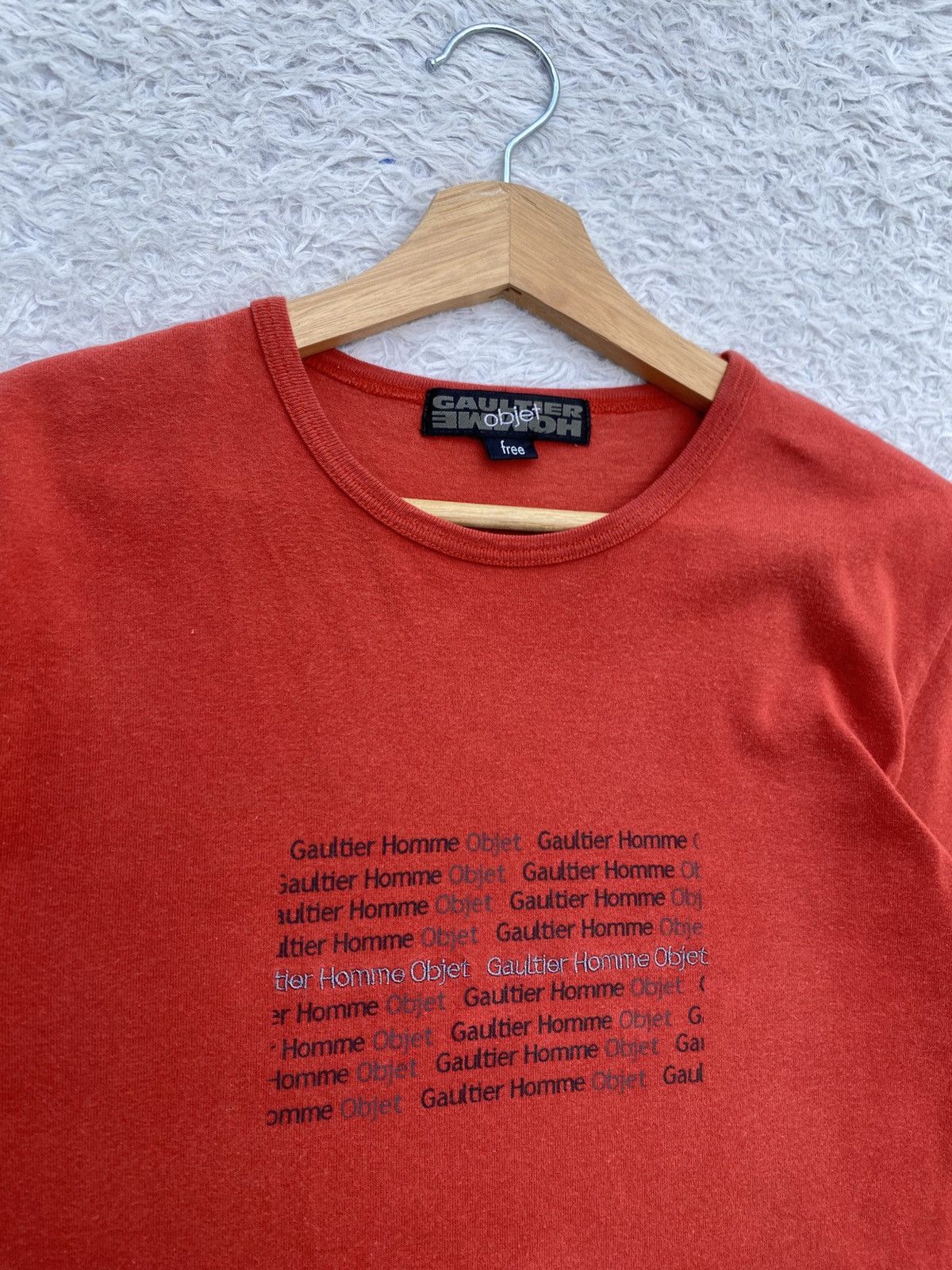 Jean Paul Gaultier Jean Paul Gaultier Homme Cursive Metallic Logo