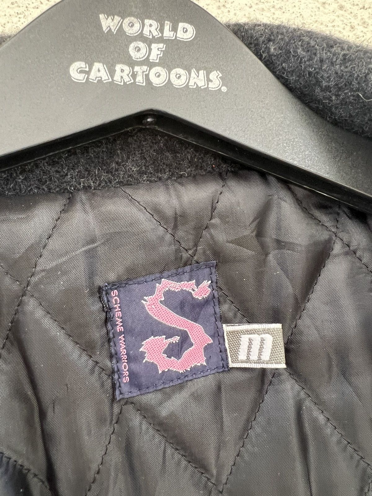 Vintage Vintage 90s Scheme Warriors Japan Wool Coat Bondage Jacket Size US M / EU 48-50 / 2 - 15 Thumbnail