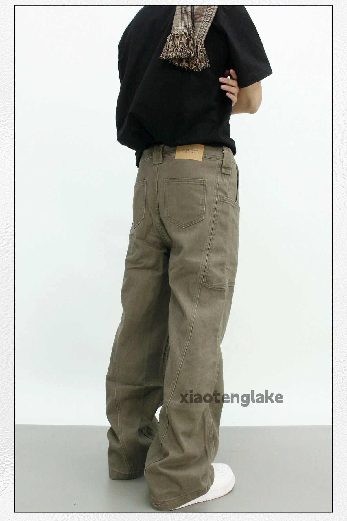 Designer × Japanese Brand × Vintage washed faded loose baggy utility workwear cargo pants Size US 30 / EU 46 - 3 Thumbnail