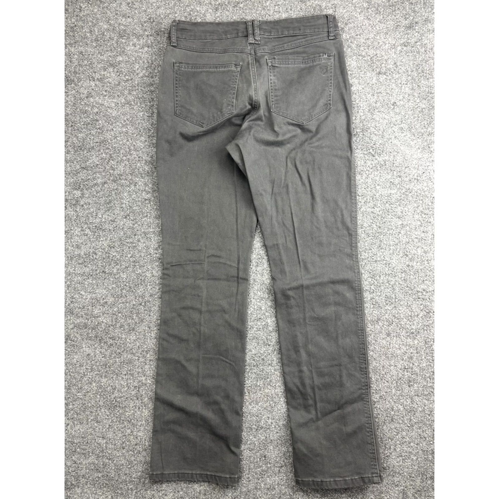Vintage KÜHL Jeans Womens 8 Gray Straight Adjustable Waist Denim Casual Outdoor Shirt Pants? Size 30" / US 8 / IT 44 - 7 Thumbnail