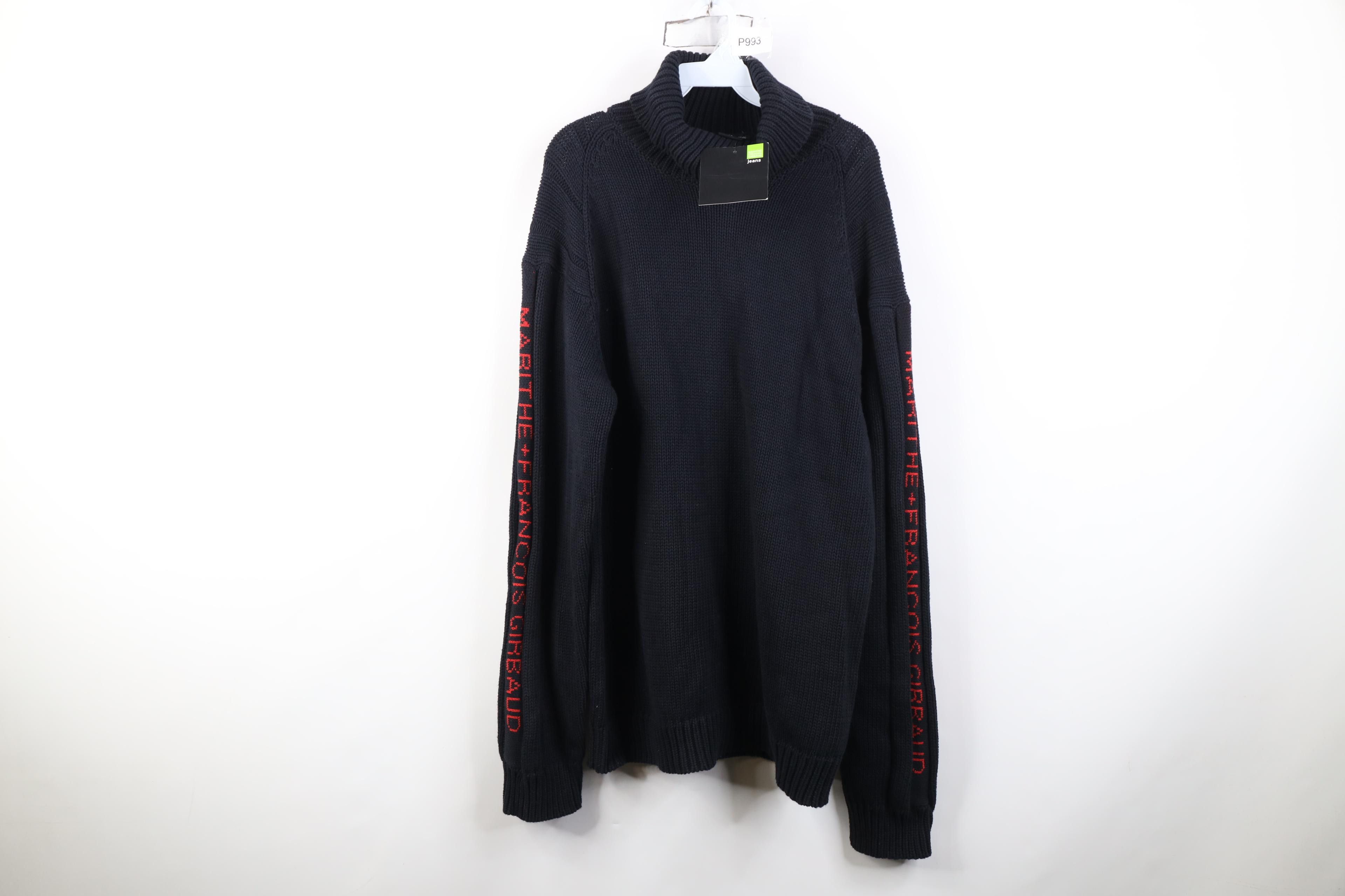 Marithe + Francois Girbaud Deadstock Vintage 90s Marithe Francois Girbaud Sweater Size US XL / EU 56 / 4 - 1 Thumbnail
