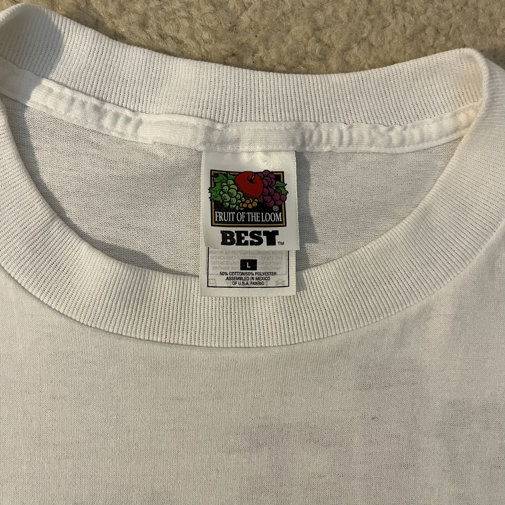 Fruit Of The Loom VTG 00s Lee Volleyball Into the New MilLEEnium Tee Size US L / EU 52-54 / 3 - 6 Thumbnail